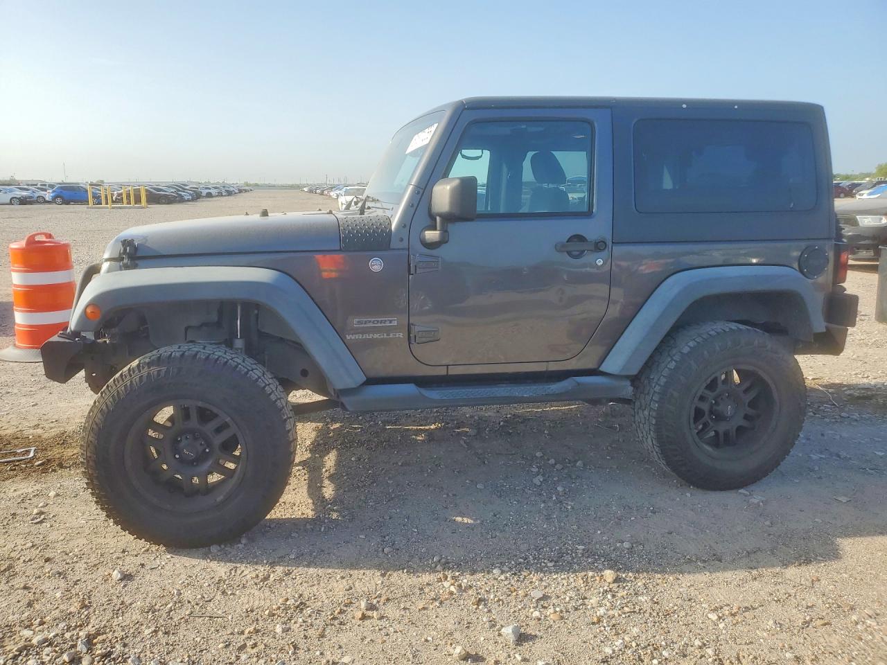 2014 Jeep Wrangler Sport Charcoal vin: 1C4AJWAG4EL167614