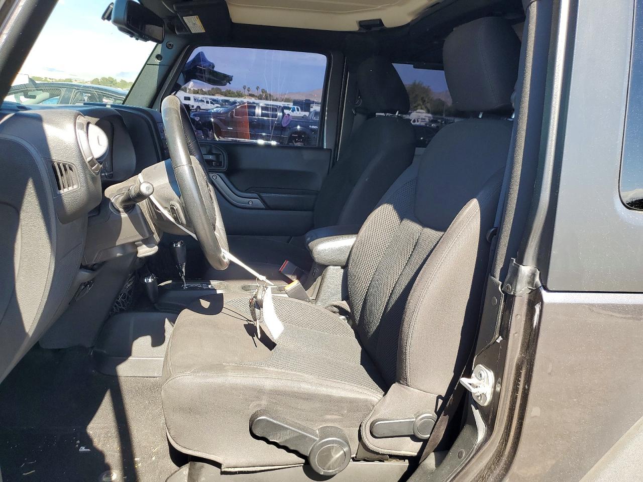 2017 Jeep Wrangler Sport Gray vin: 1C4AJWAG4HL640044