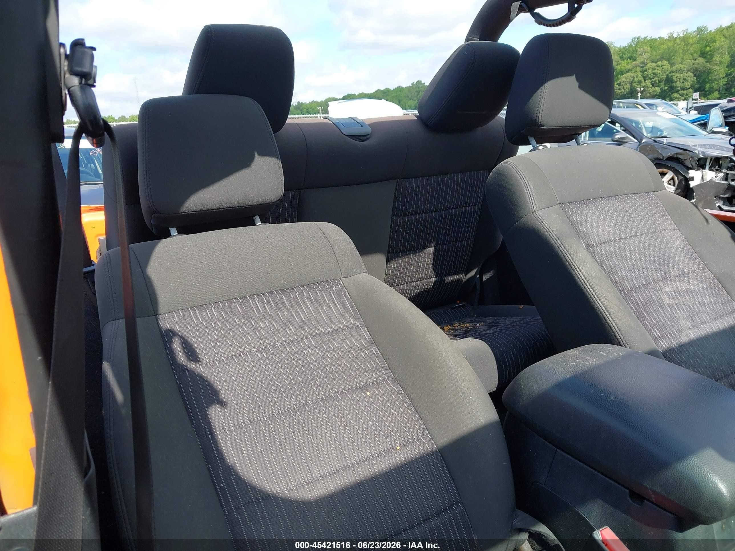 2012 Jeep Wrangler Sport Оранжевый vin: 1C4AJWAG5CL193281