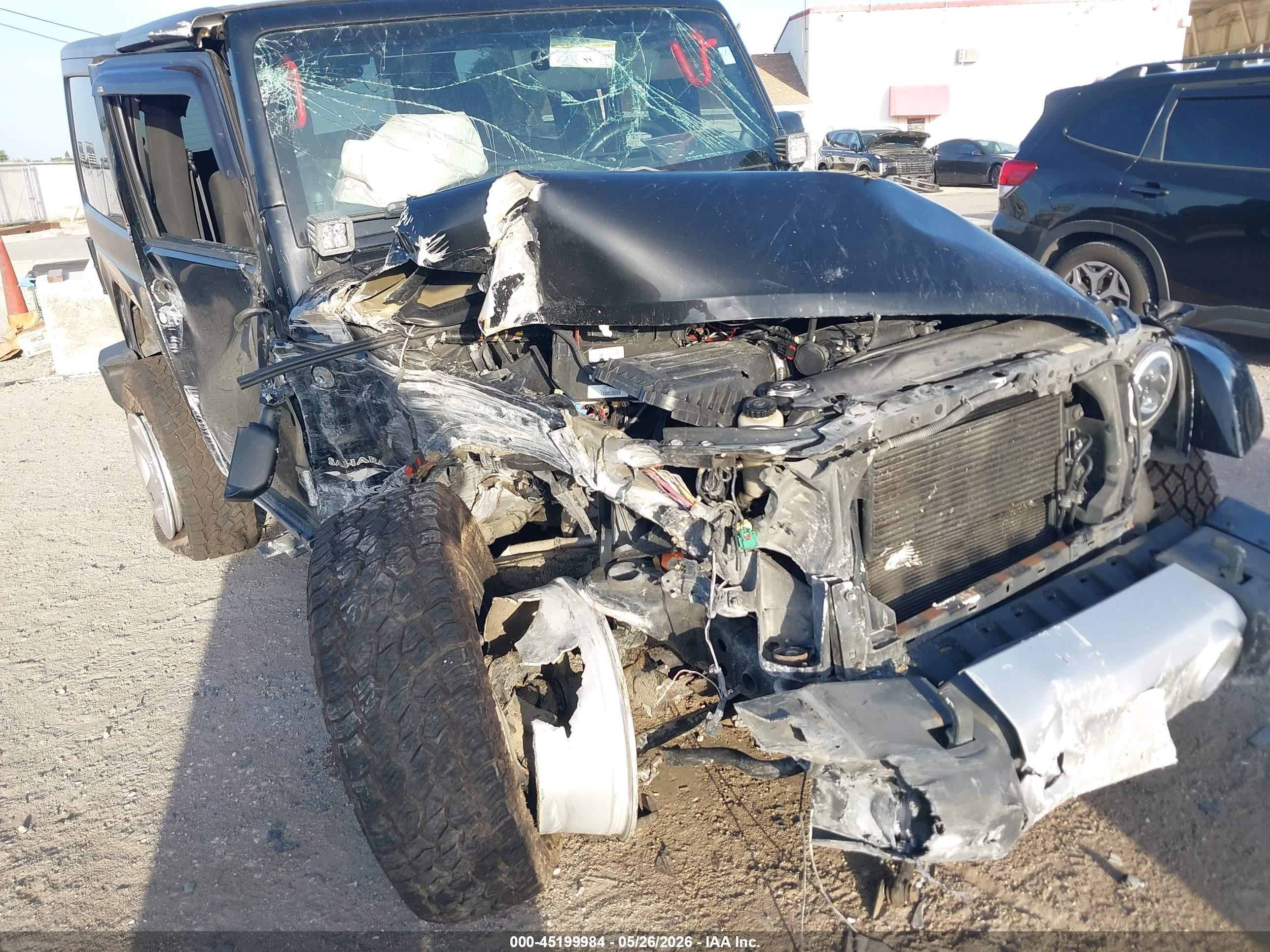 2012 Jeep Wrangler Sport Черный vin: 1C4AJWAG5CL237568