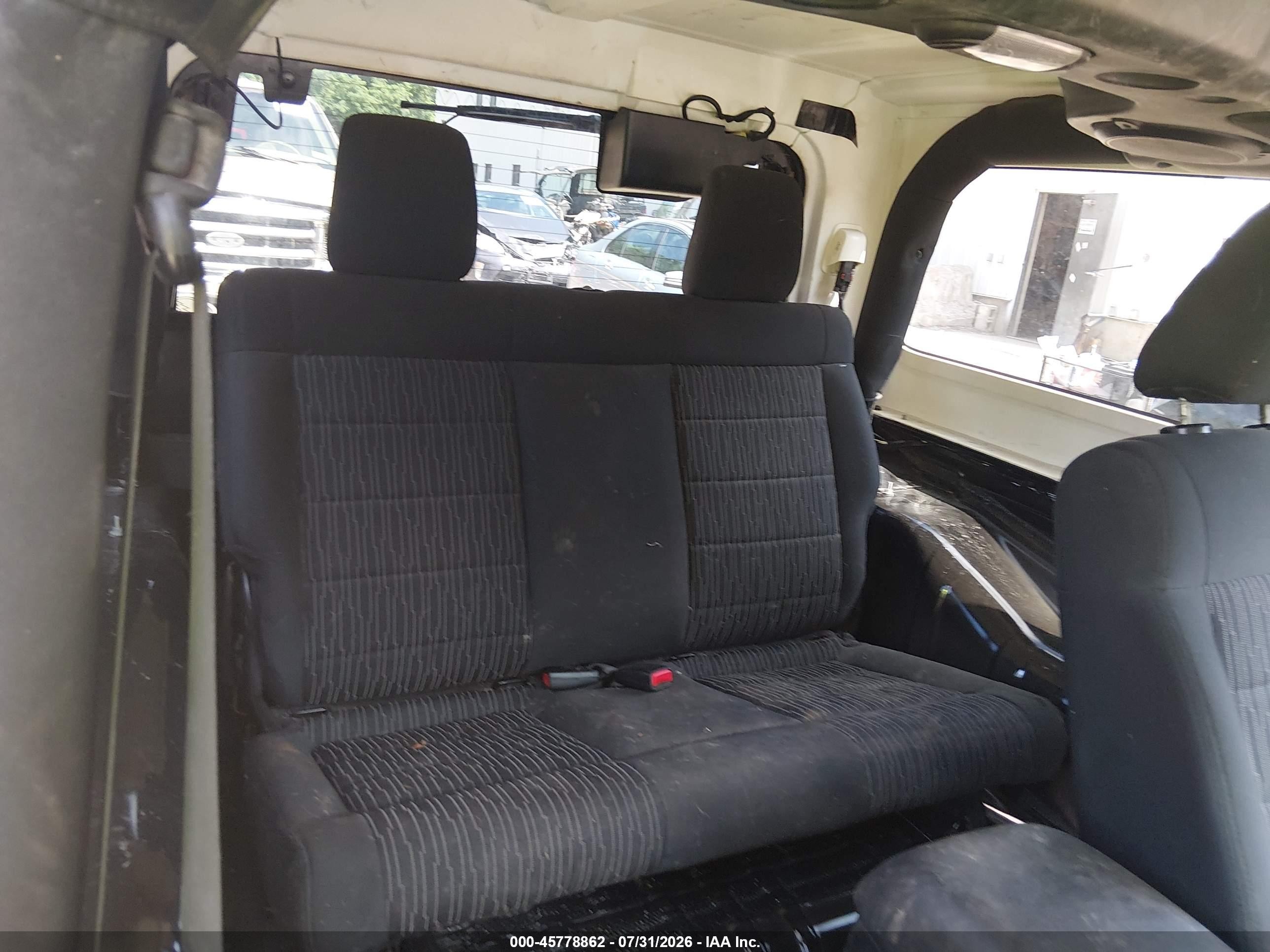 2012 Jeep Wrangler Sport Black vin: 1C4AJWAG5CL256184