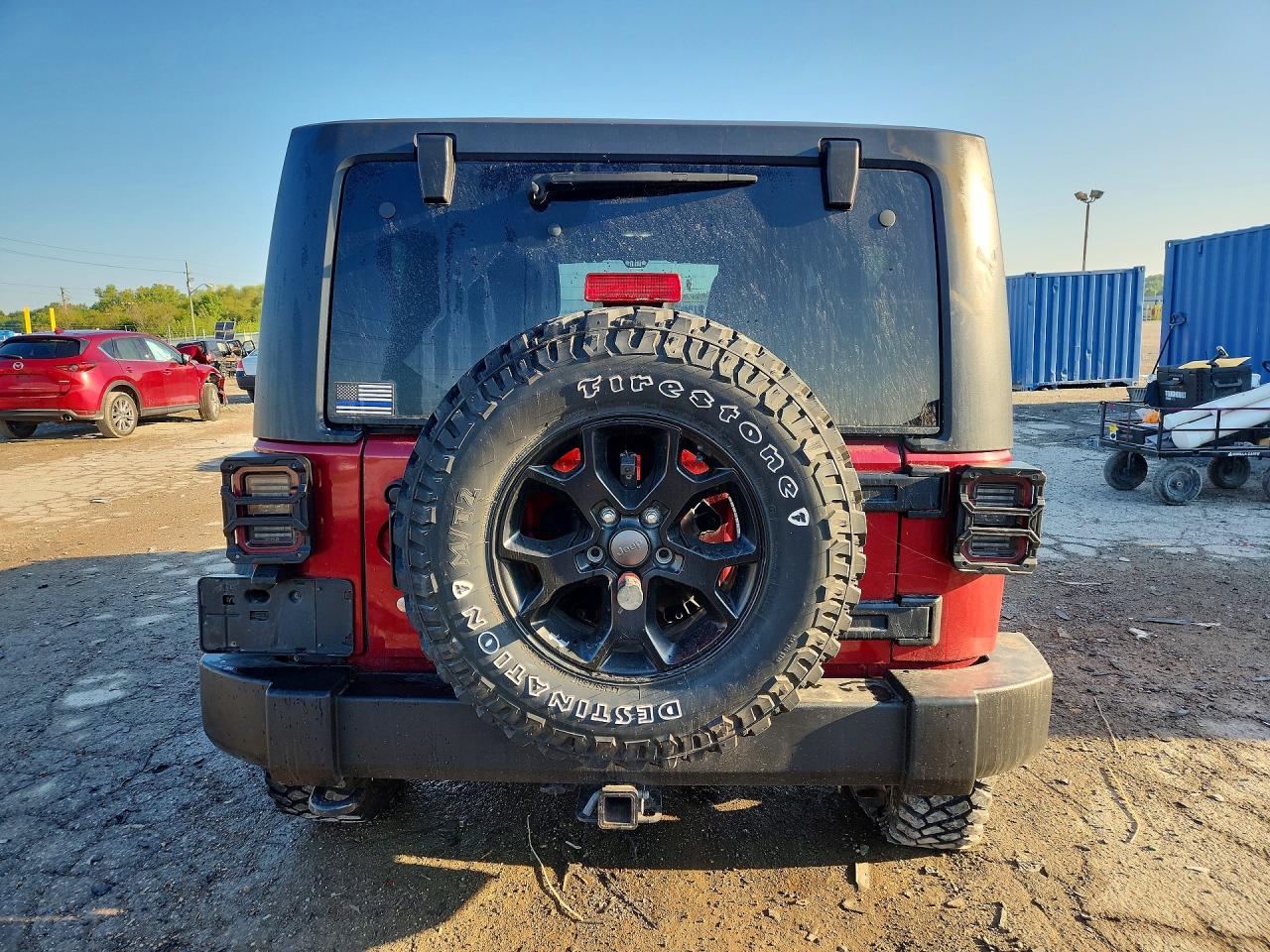 2012 Jeep Wrangler Sport Maroon vin: 1C4AJWAG6CL168535
