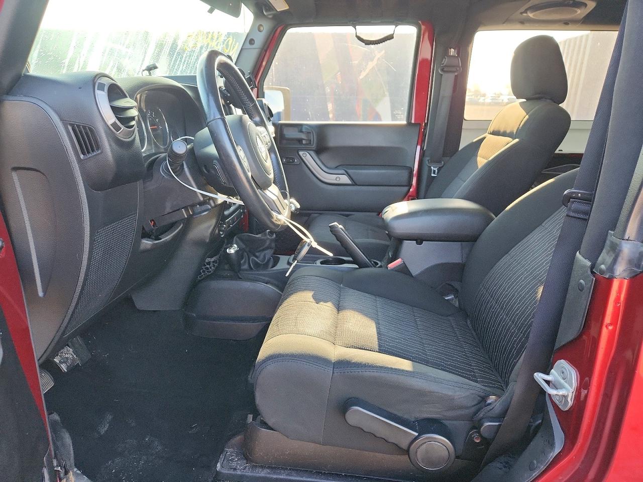 2012 Jeep Wrangler Sport Maroon vin: 1C4AJWAG6CL168535