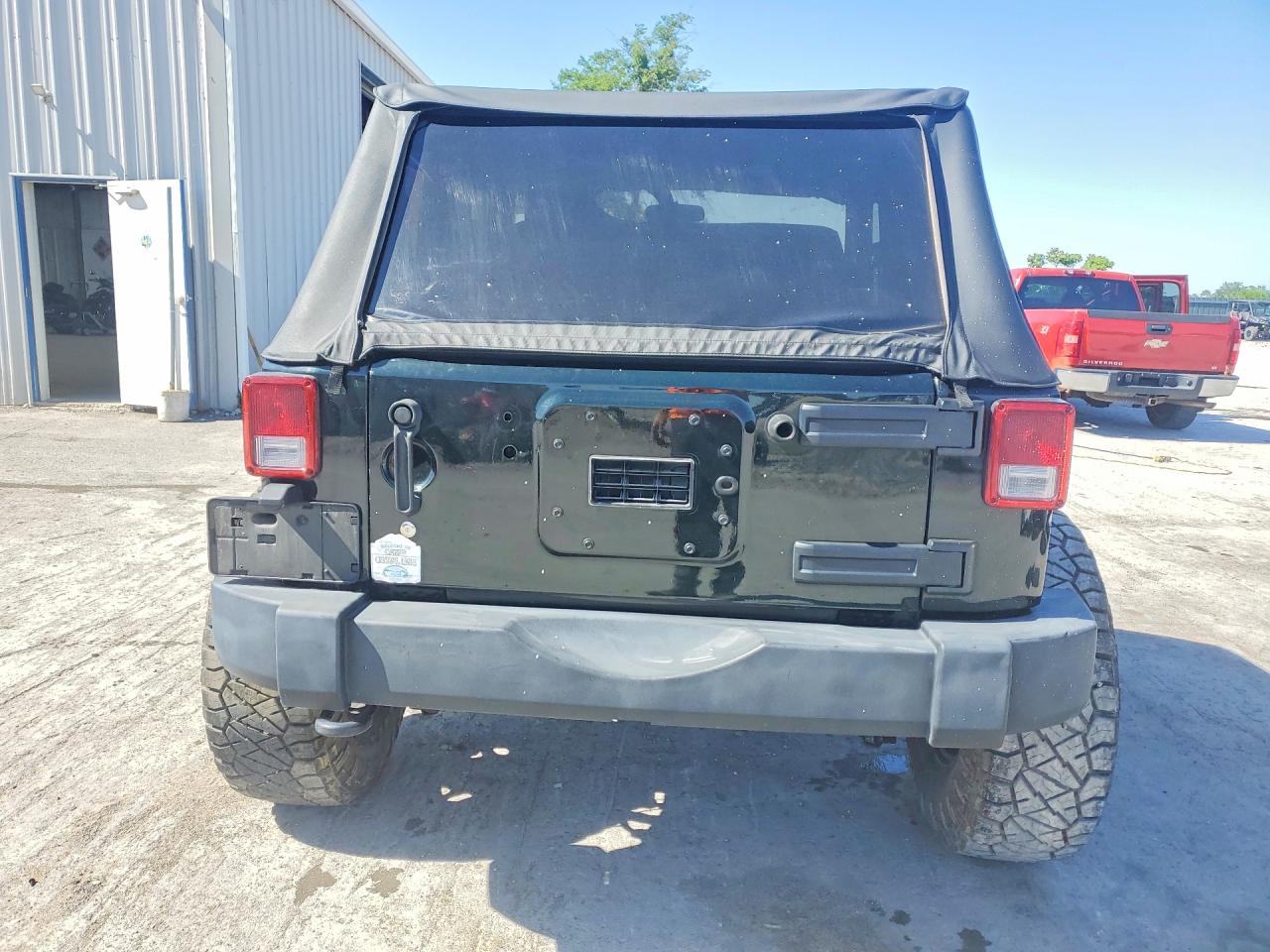 2012 Jeep Wrangler Sport Black vin: 1C4AJWAG6CL192205