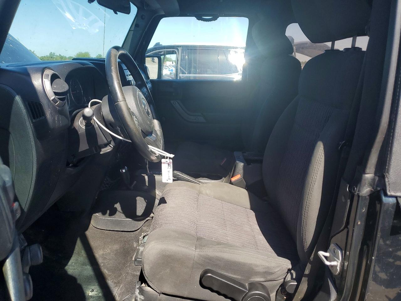 2012 Jeep Wrangler Sport Black vin: 1C4AJWAG6CL192205