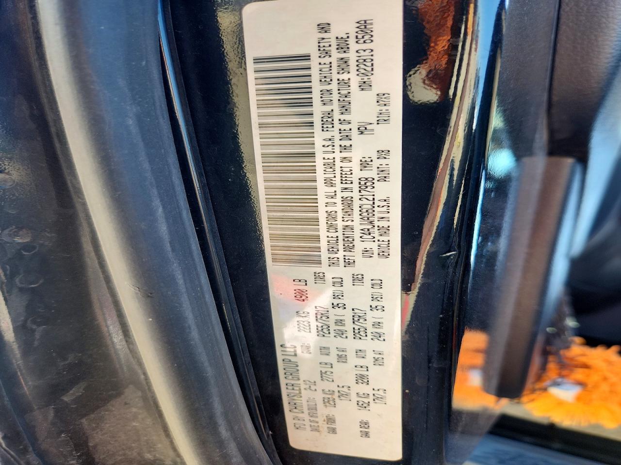 2012 Jeep Wrangler Sport Charcoal vin: 1C4AJWAG6CL217958