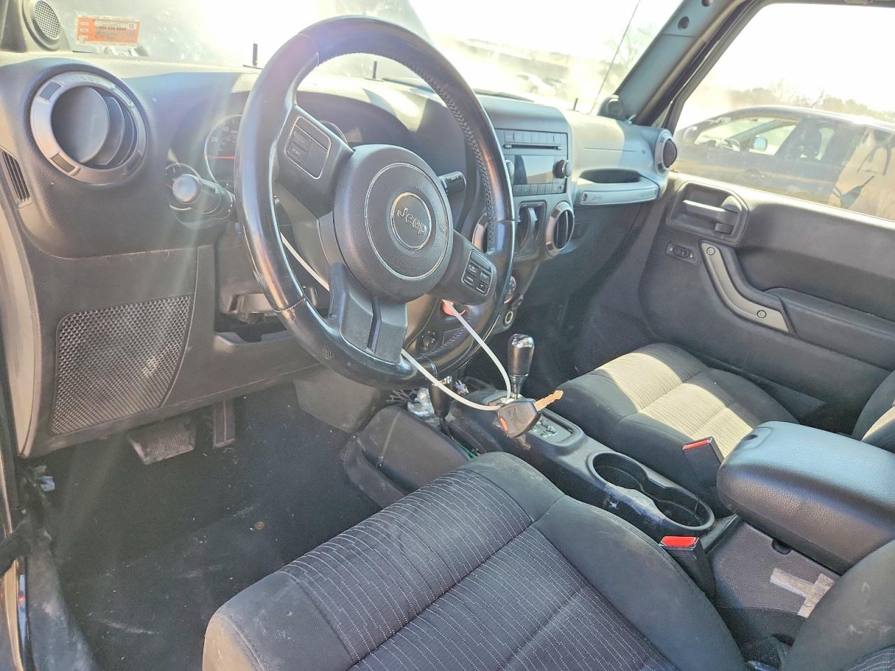 2012 Jeep Wrangler Sport Charcoal vin: 1C4AJWAG6CL217958
