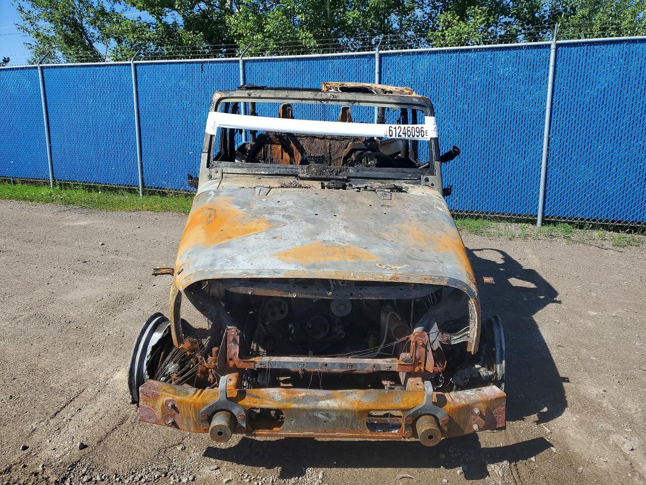 2012 Jeep Wrangler Sport Пожар vin: 1C4AJWAG6CL274063