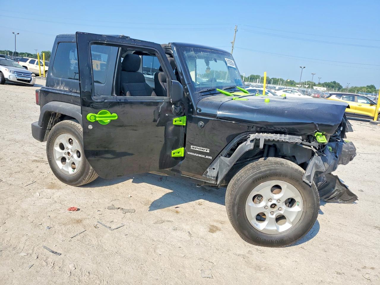 2012 Jeep Wrangler Sport Черный vin: 1C4AJWAG6CL279604