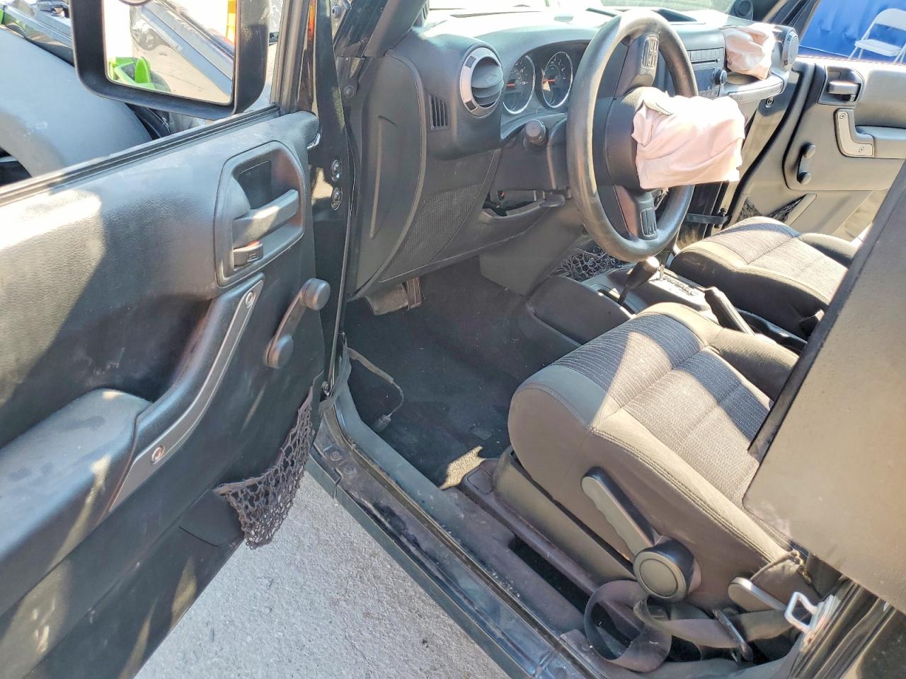 2012 Jeep Wrangler Sport Черный vin: 1C4AJWAG6CL279604