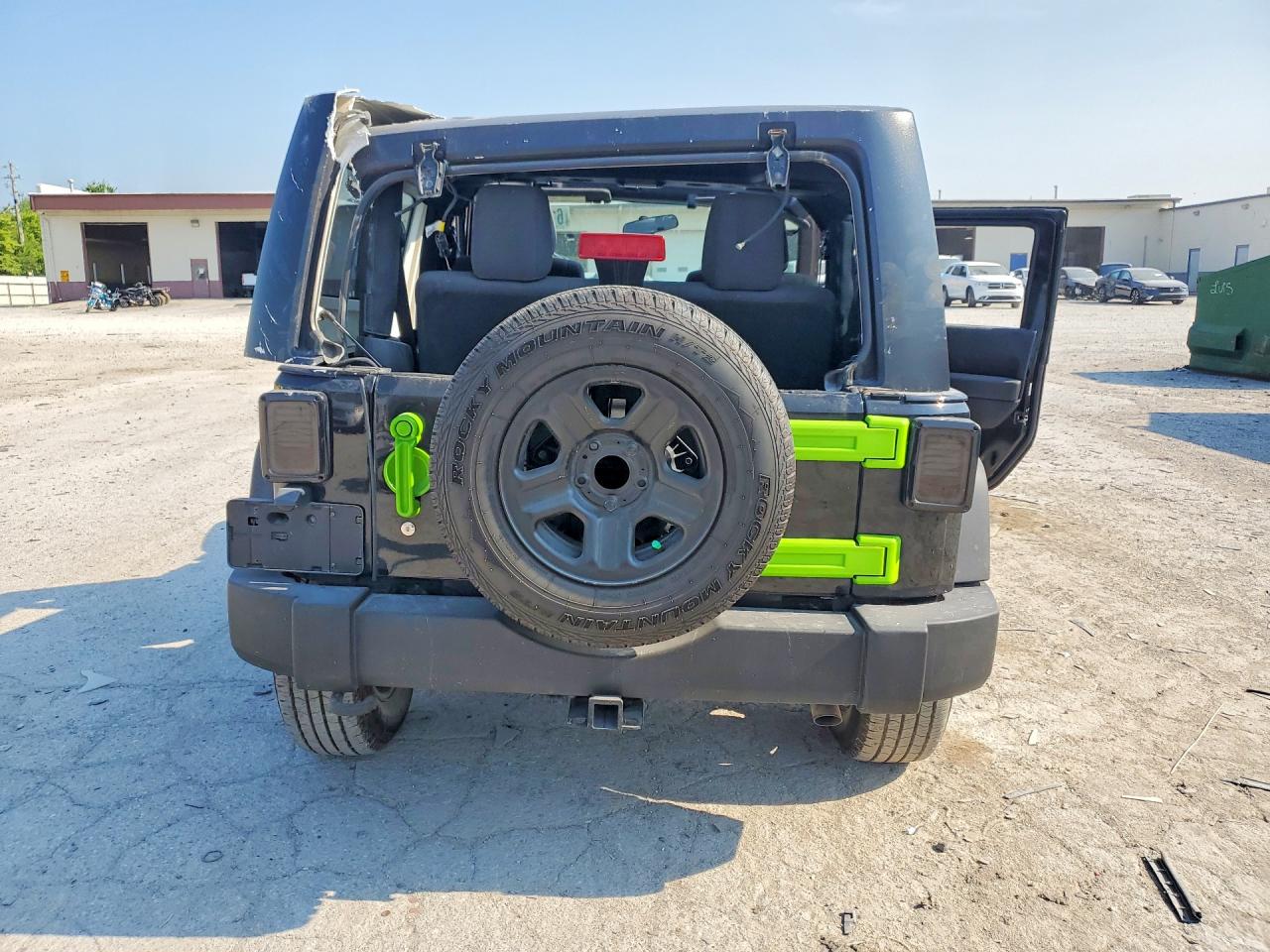 2012 Jeep Wrangler Sport Черный vin: 1C4AJWAG6CL279604