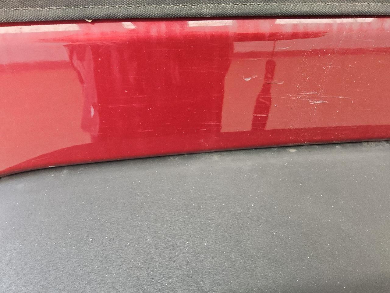 2012 Jeep Wrangler Sport Maroon vin: 1C4AJWAG6CL284835 Damage: Right Qtr Panel, Light Scratch, 1 To 2 Inches