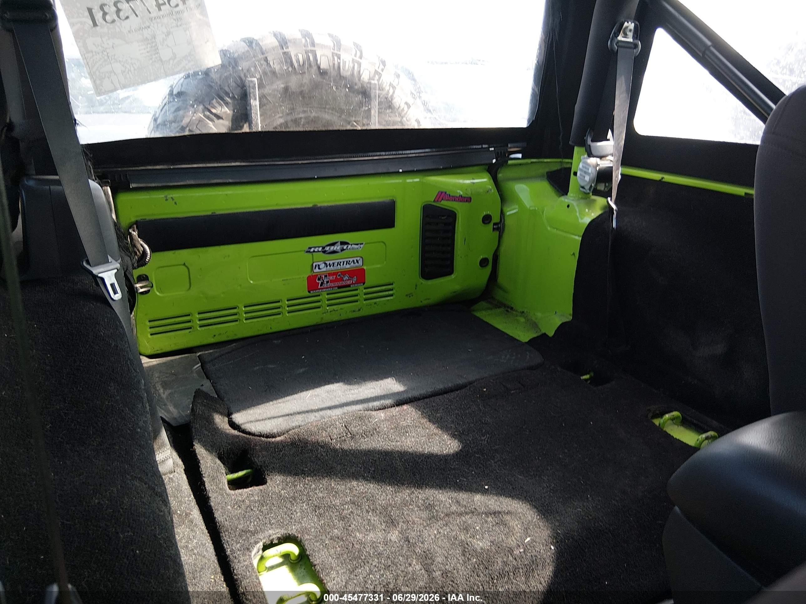 2013 Jeep Wrangler Sport Зеленый vin: 1C4AJWAG6DL506906