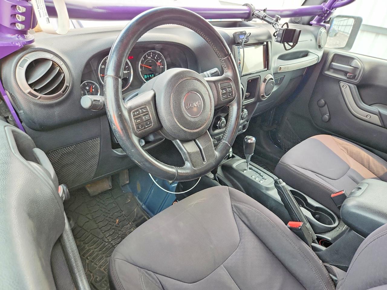 2013 Jeep Wrangler Blue vin: 1C4AJWAG6DL516626