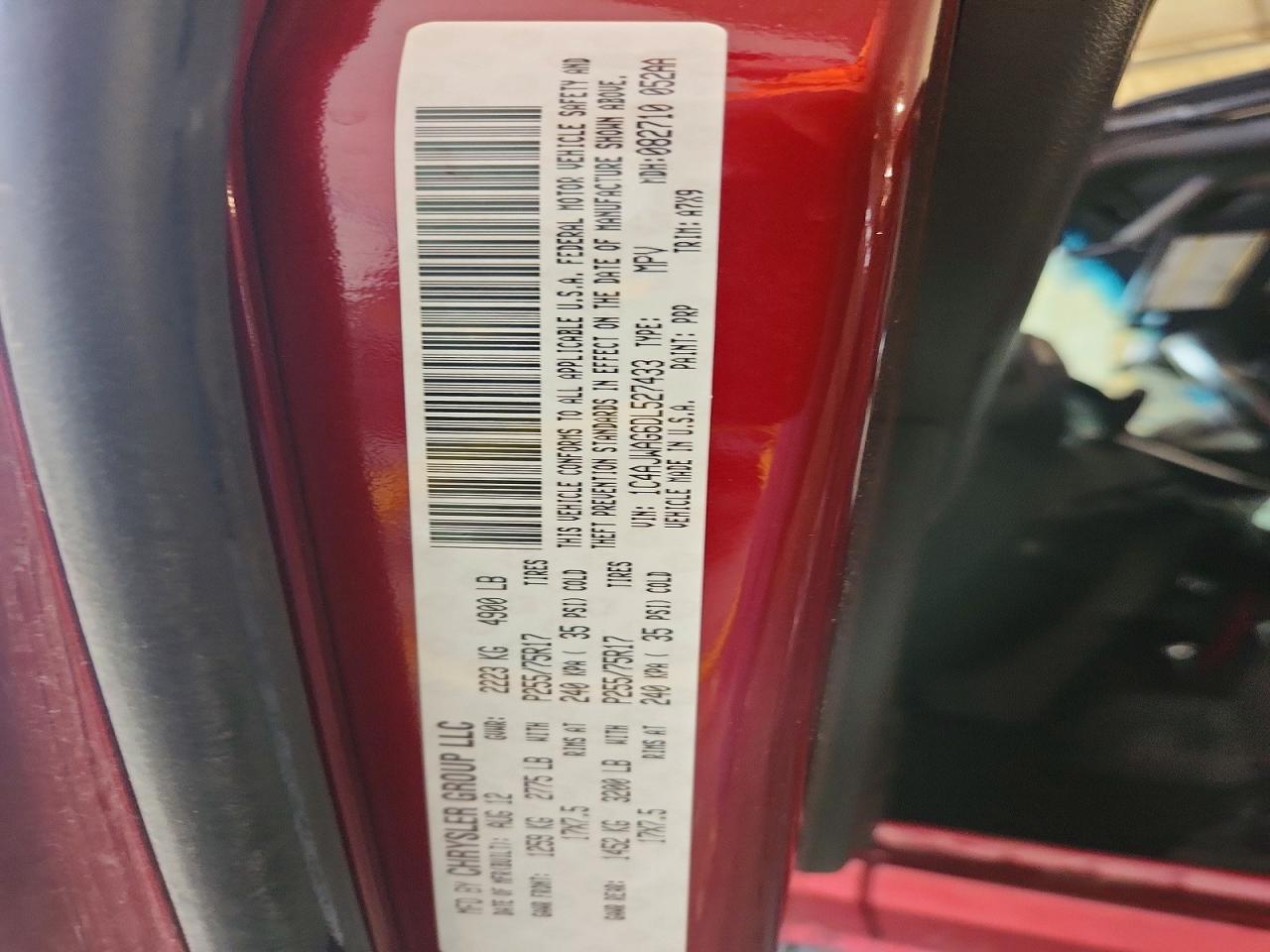 2013 Jeep Wrangler Sport Maroon vin: 1C4AJWAG6DL527433