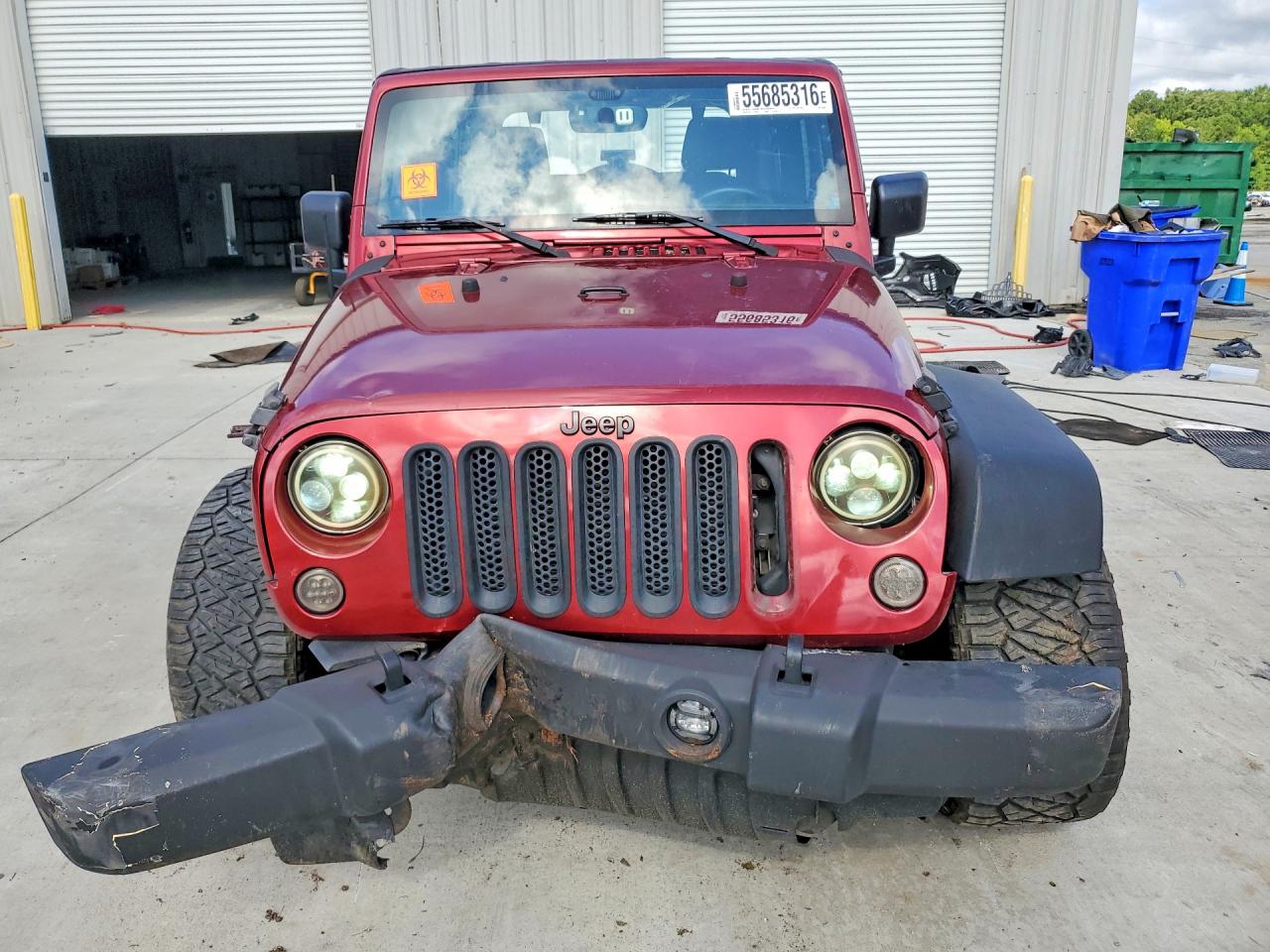 2013 Jeep Wrangler Sport Red vin: 1C4AJWAG6DL563963