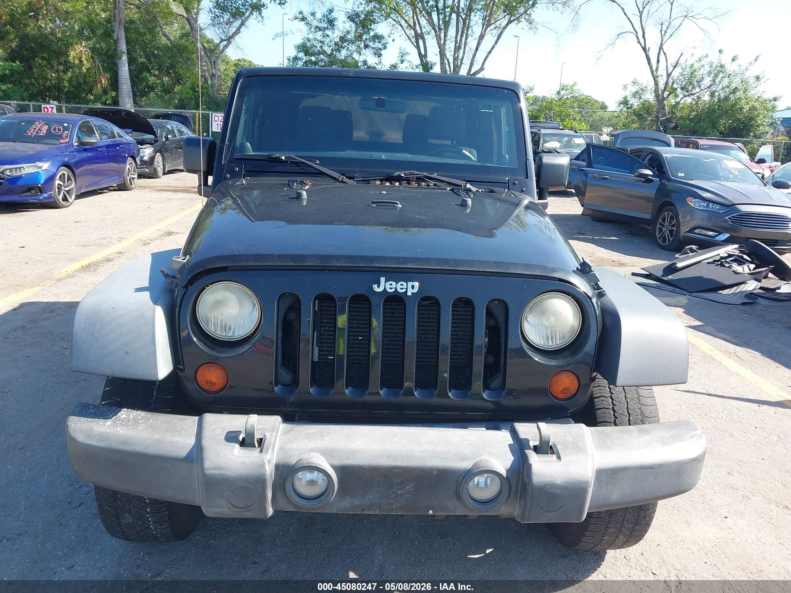 2012 Jeep Wrangler Sport Черный vin: 1C4AJWAG7CL134801