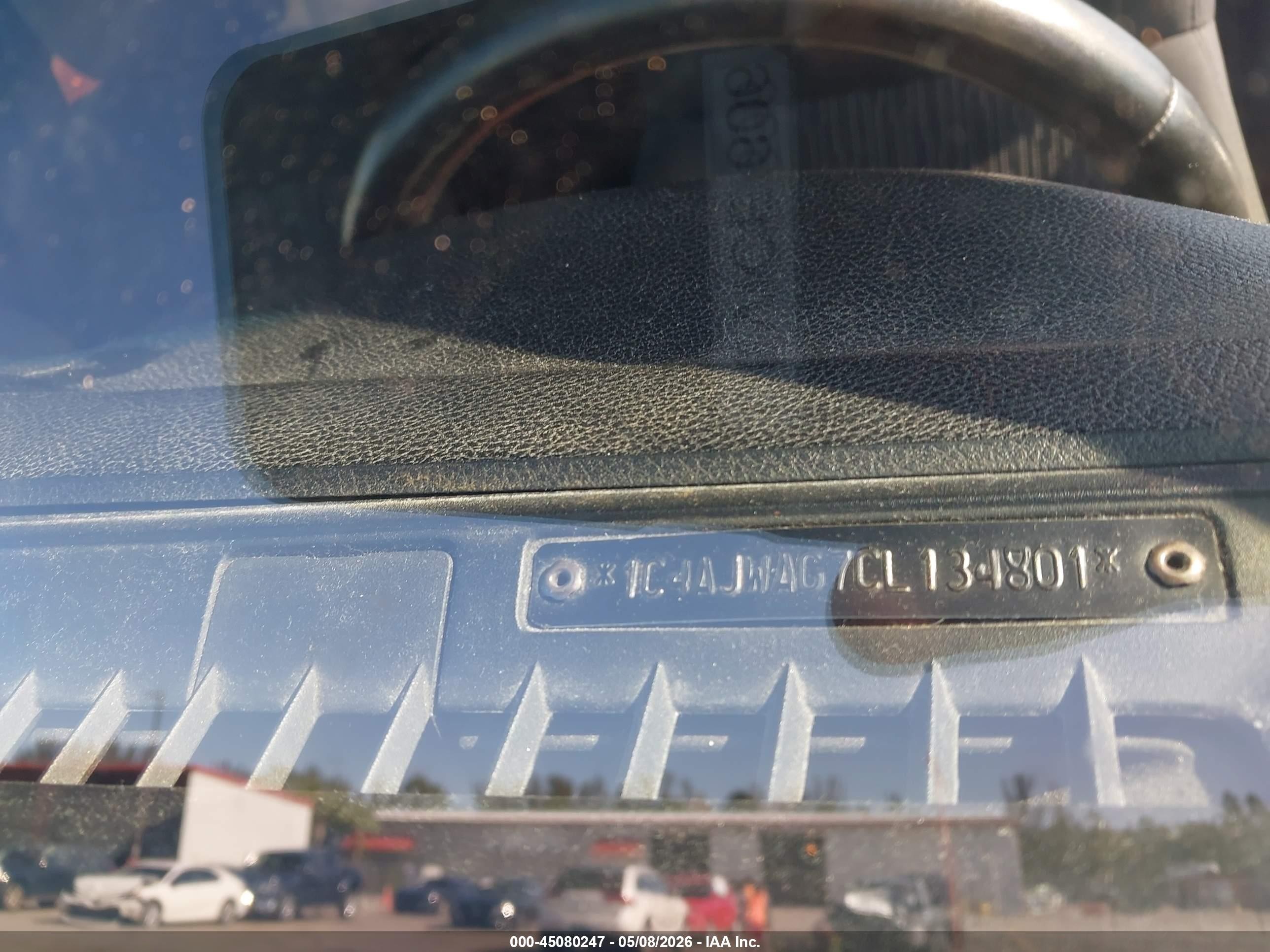 2012 Jeep Wrangler Sport Черный vin: 1C4AJWAG7CL134801
