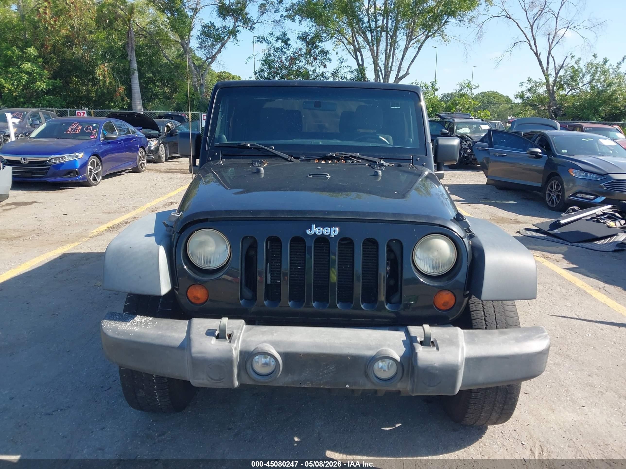 2012 Jeep Wrangler Sport Черный vin: 1C4AJWAG7CL134801