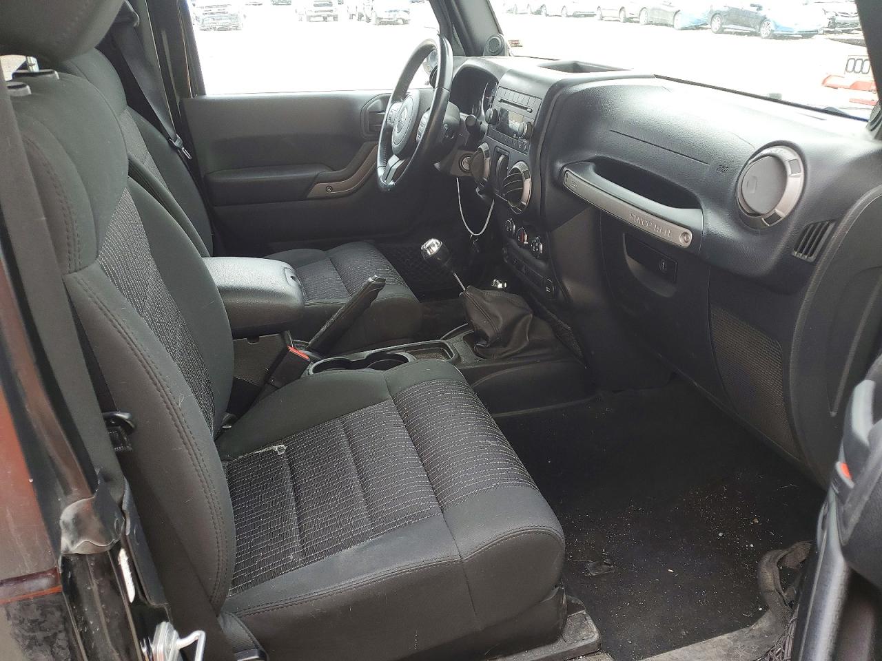 2012 Jeep Wrangler Sport Серый vin: 1C4AJWAG7CL139707