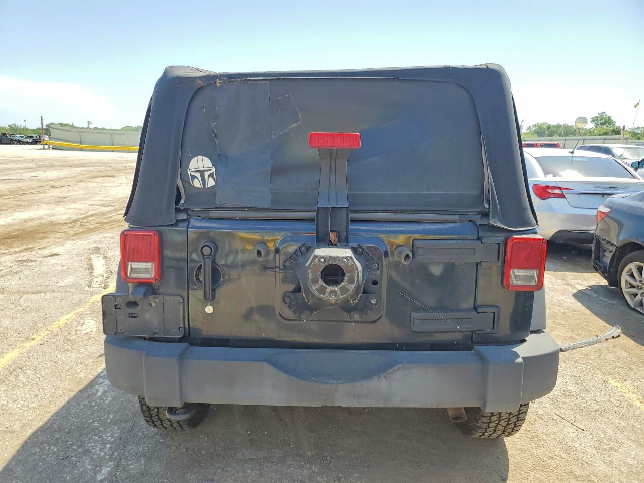 2012 Jeep Wrangler Sport Black vin: 1C4AJWAG7CL171699