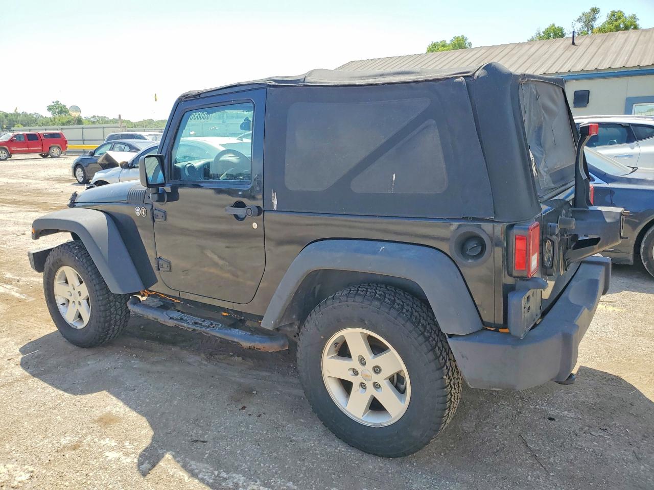 2012 Jeep Wrangler Sport Black vin: 1C4AJWAG7CL171699