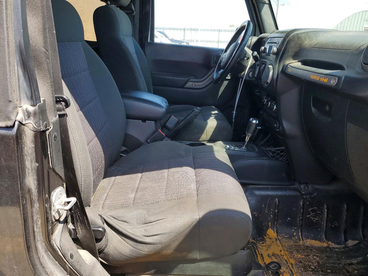 2012 Jeep Wrangler Sport Black vin: 1C4AJWAG7CL171699
