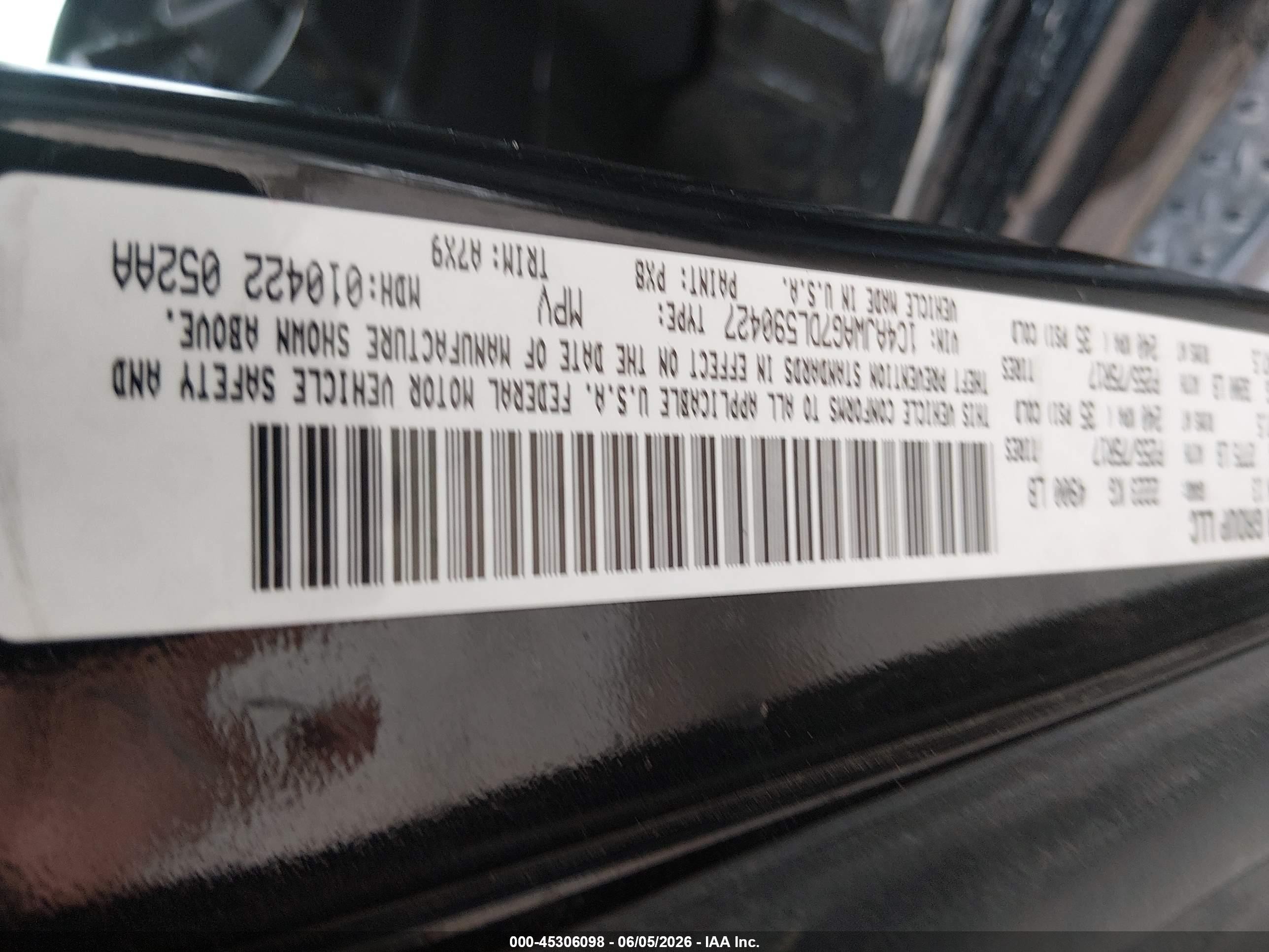 2013 Jeep Wrangler Sport Черный vin: 1C4AJWAG7DL590427