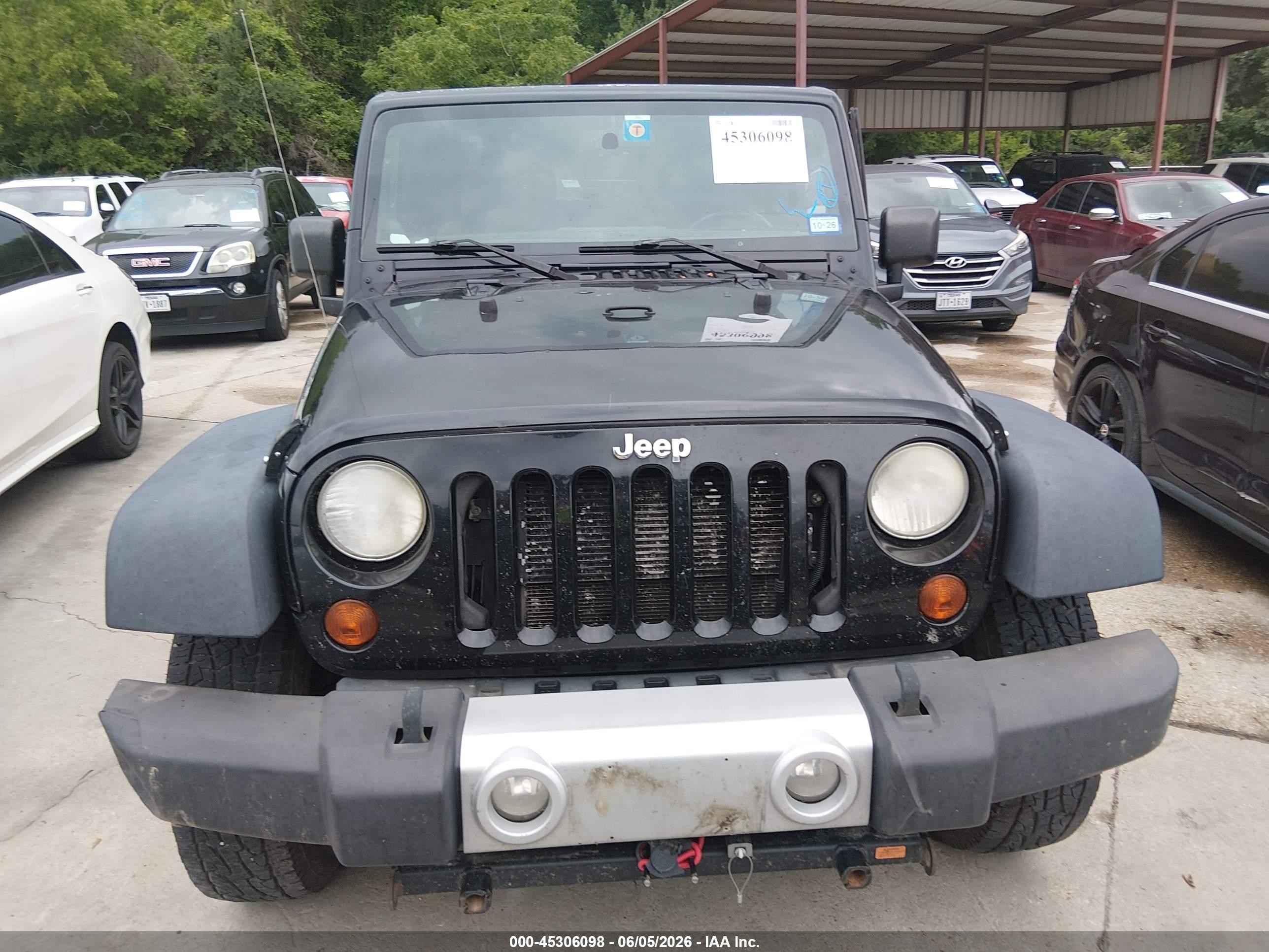 2013 Jeep Wrangler Sport Черный vin: 1C4AJWAG7DL590427