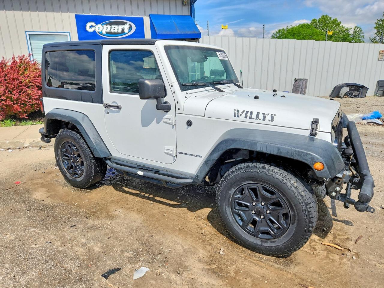 2014 Jeep Wrangler Sport White vin: 1C4AJWAG7EL266234