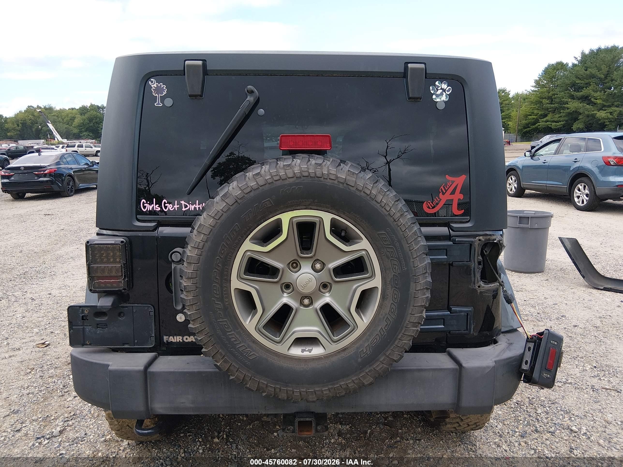 2015 Jeep Wrangler Sport Black vin: 1C4AJWAG7FL748073