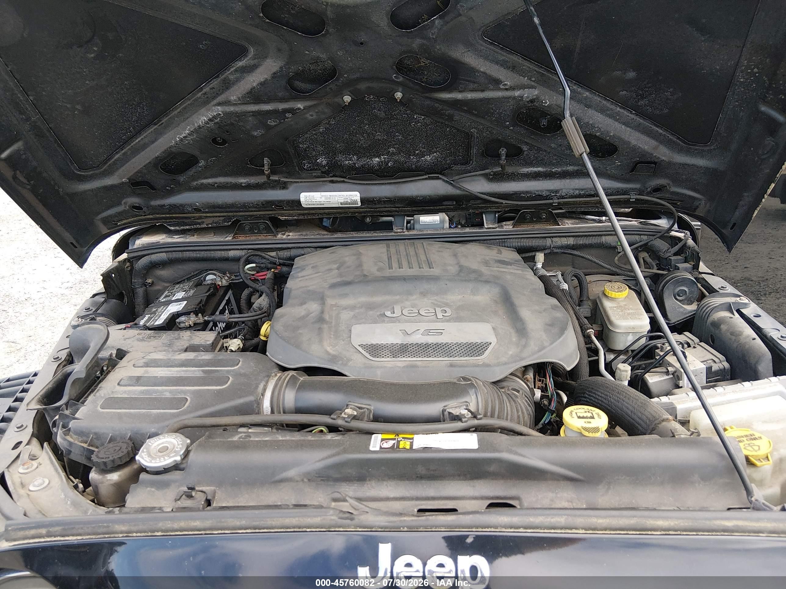 2015 Jeep Wrangler Sport Black vin: 1C4AJWAG7FL748073