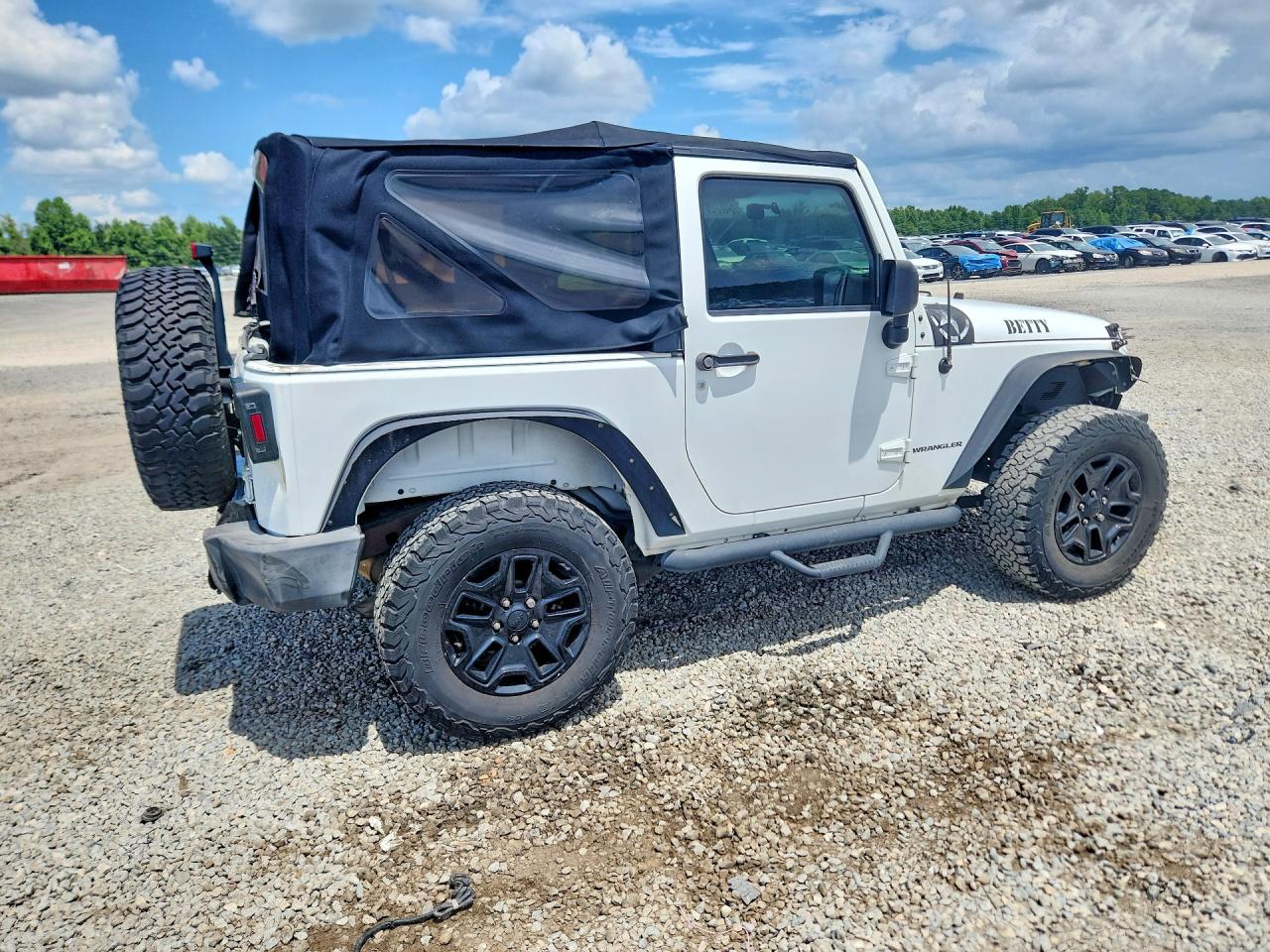 2016 Jeep Wrangler Sport White vin: 1C4AJWAG7GL124727