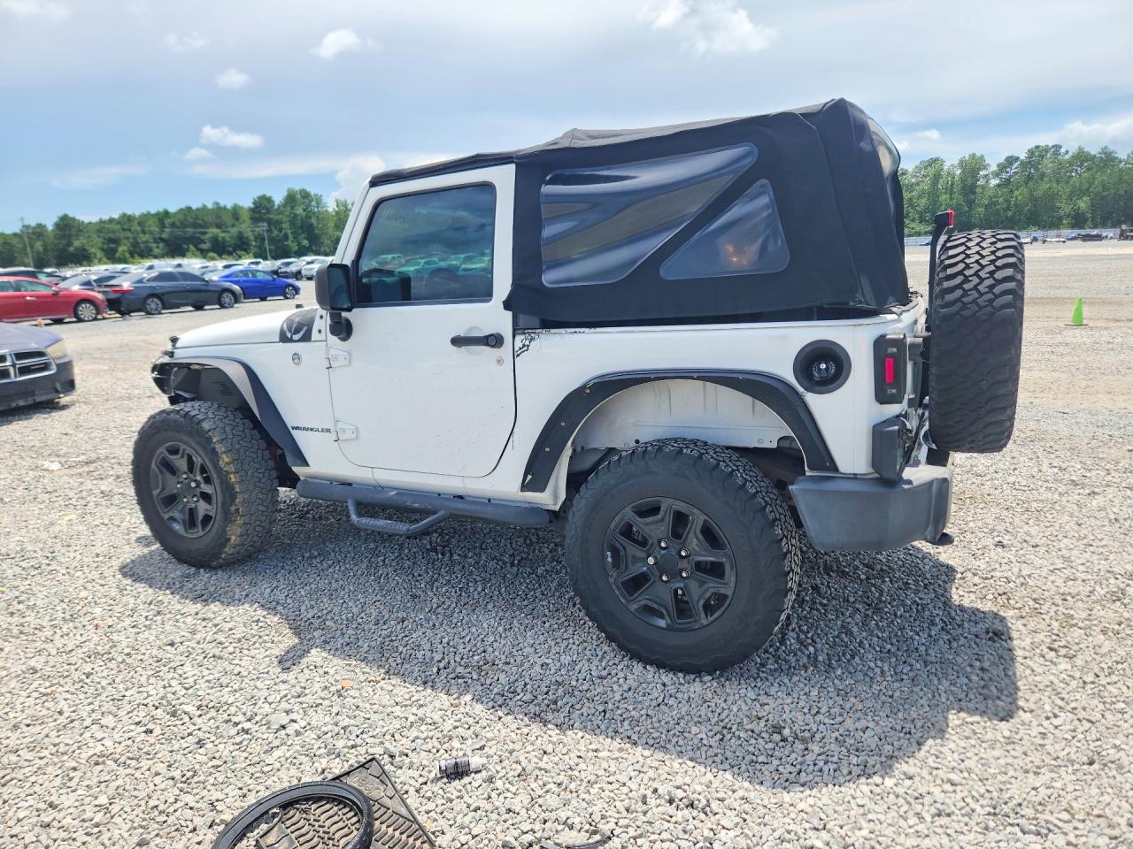 2016 Jeep Wrangler Sport White vin: 1C4AJWAG7GL124727