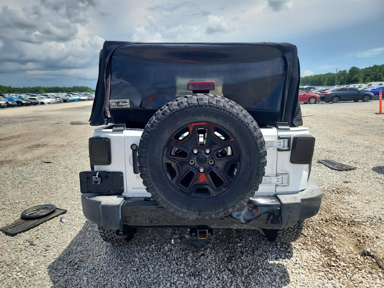 2016 Jeep Wrangler Sport White vin: 1C4AJWAG7GL124727