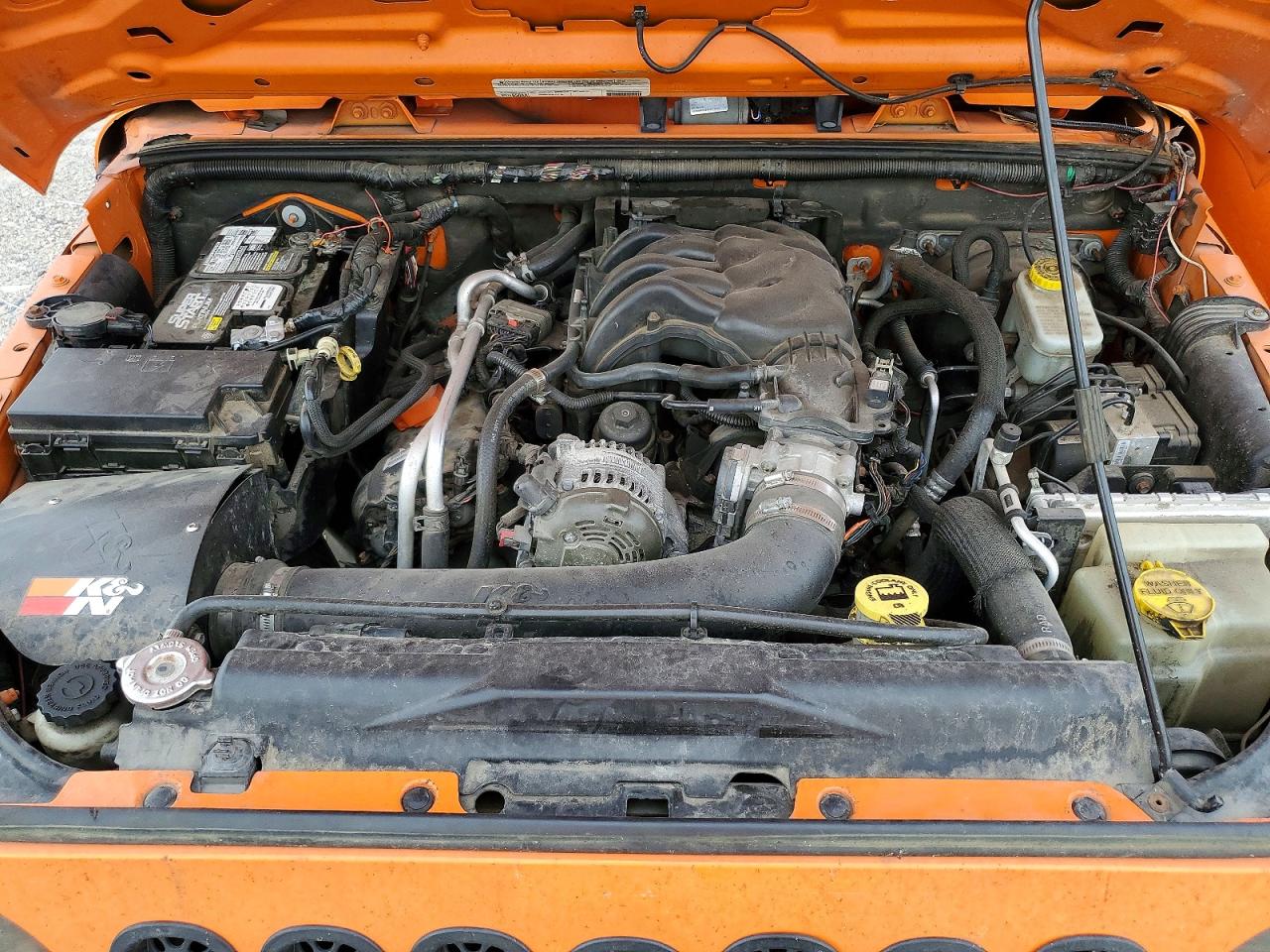 2012 Jeep Wrangler Sport Orange vin: 1C4AJWAG8CL280429