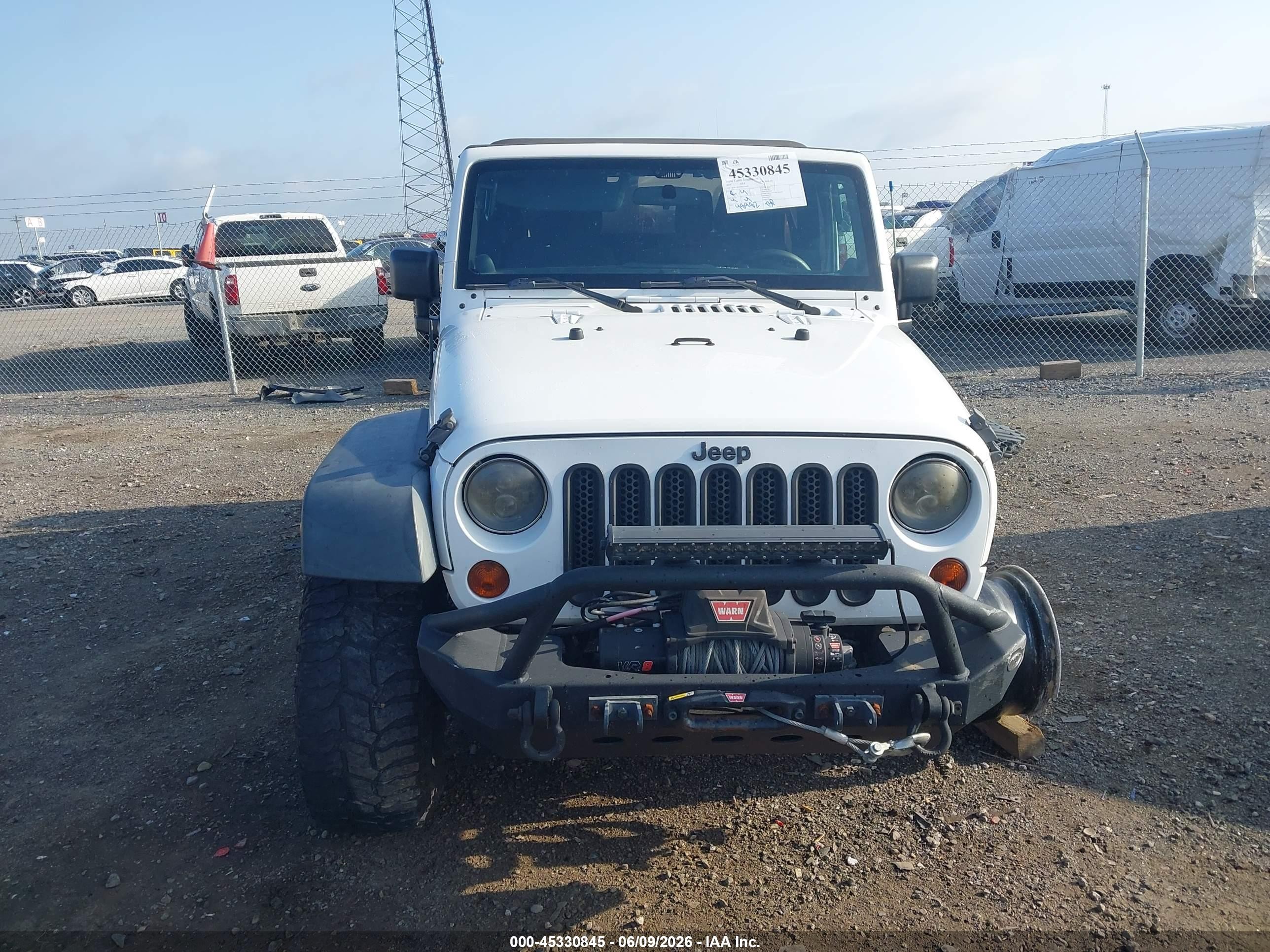 2013 Jeep Wrangler Sport Белый vin: 1C4AJWAG8DL516482