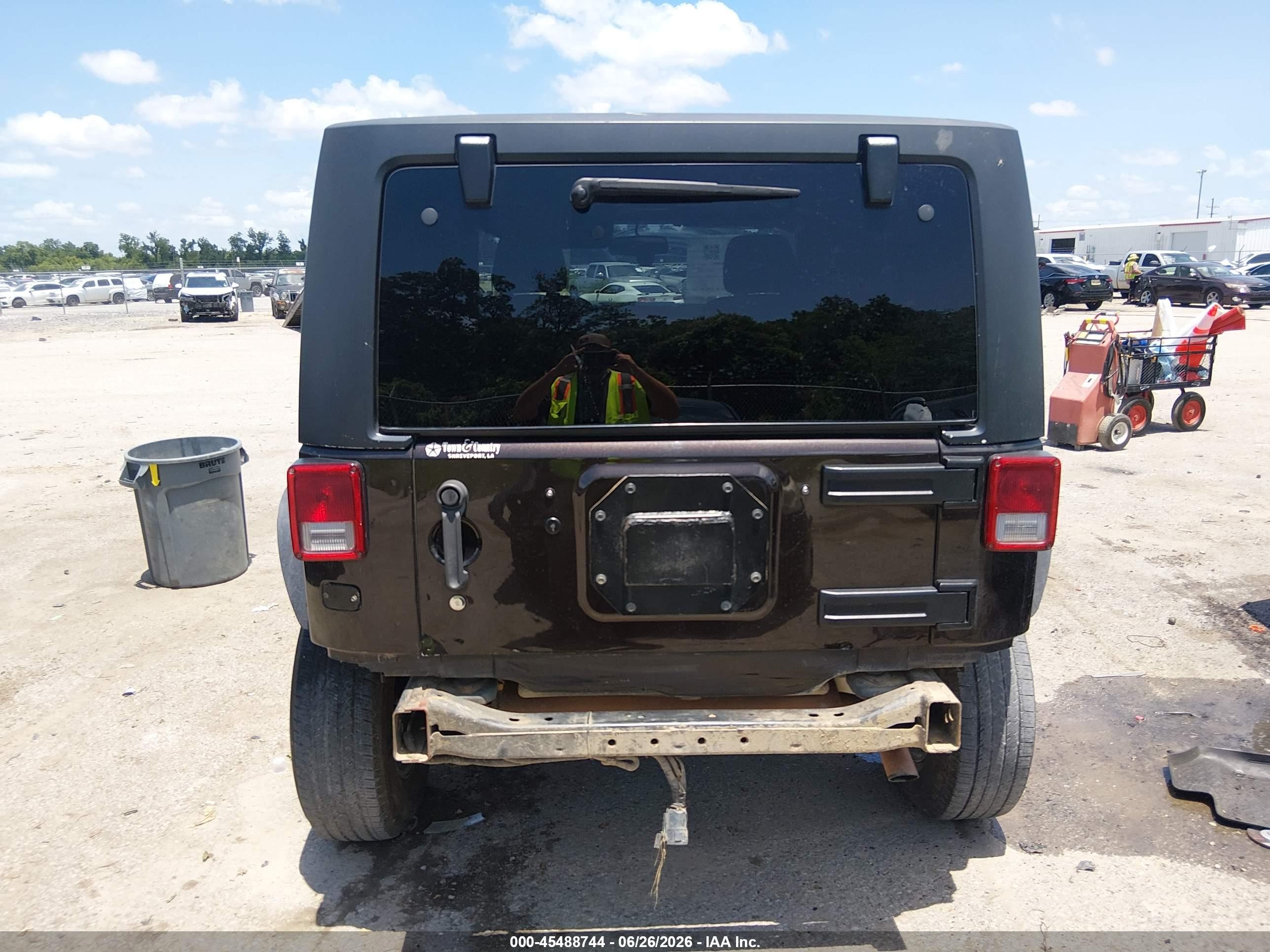 2013 Jeep Wrangler Sport Черный vin: 1C4AJWAG8DL649419