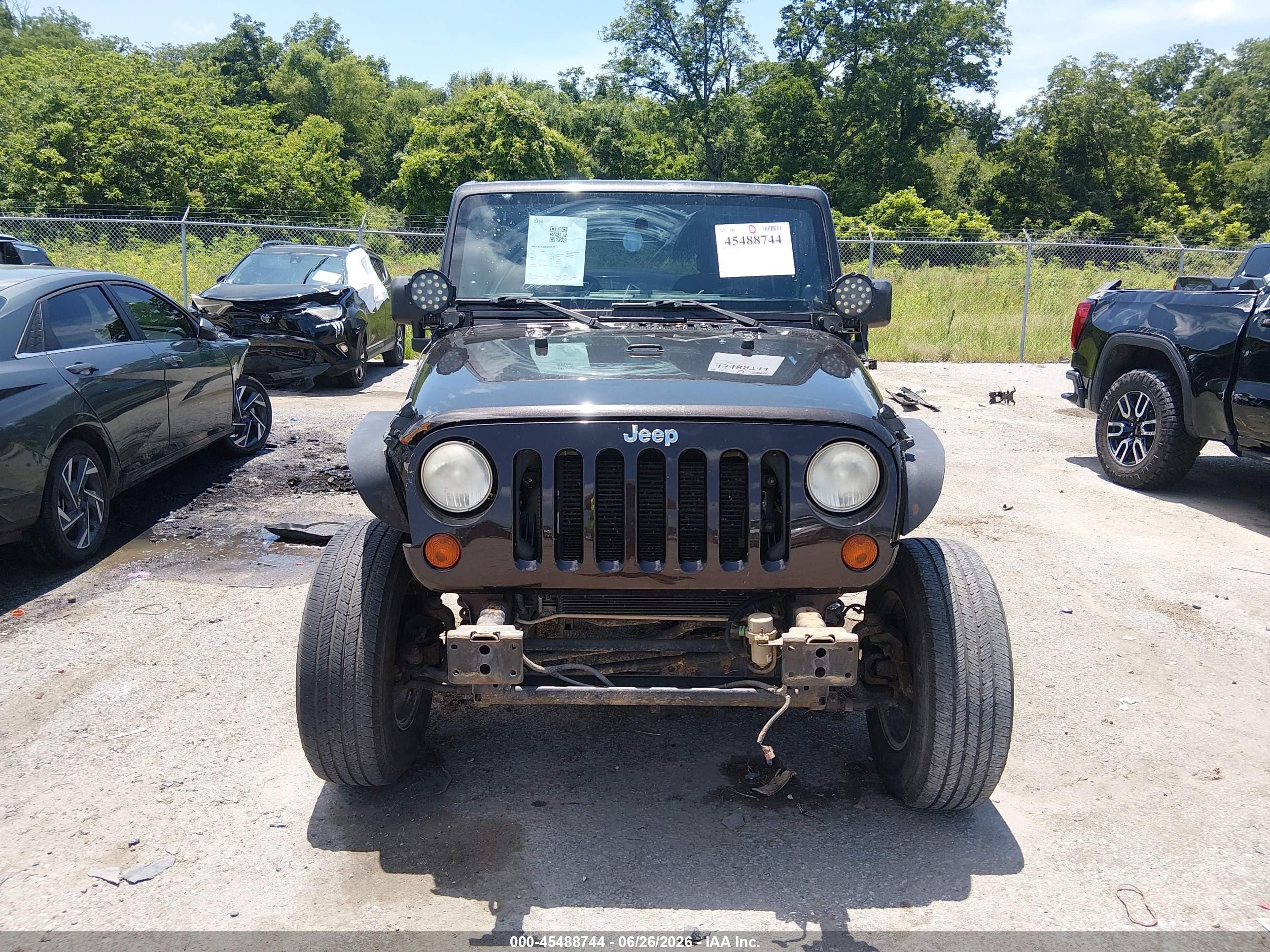 2013 Jeep Wrangler Sport Черный vin: 1C4AJWAG8DL649419