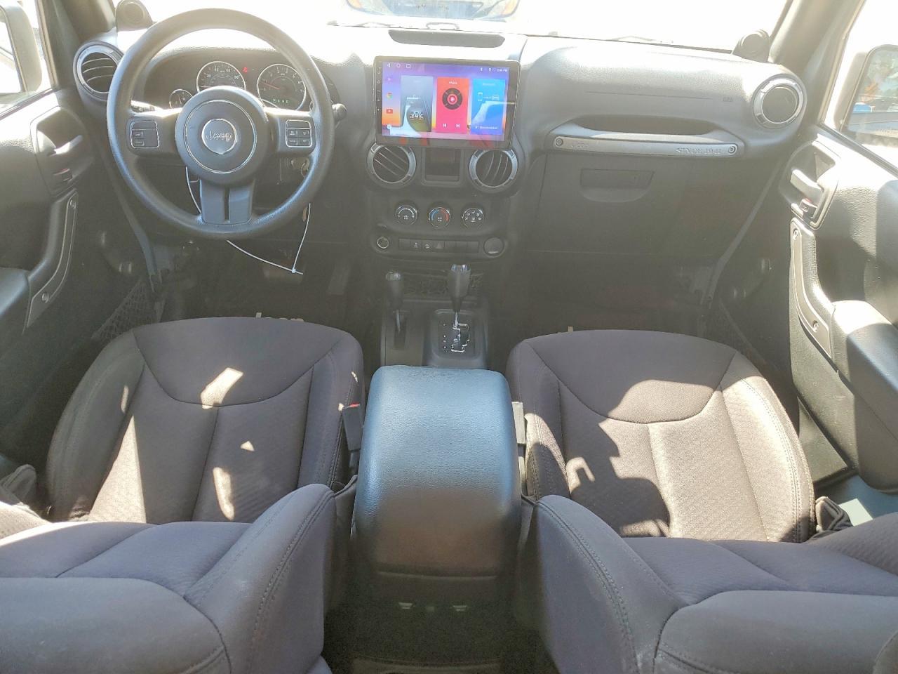 2014 Jeep Wrangler Sport Gray vin: 1C4AJWAG8EL107237
