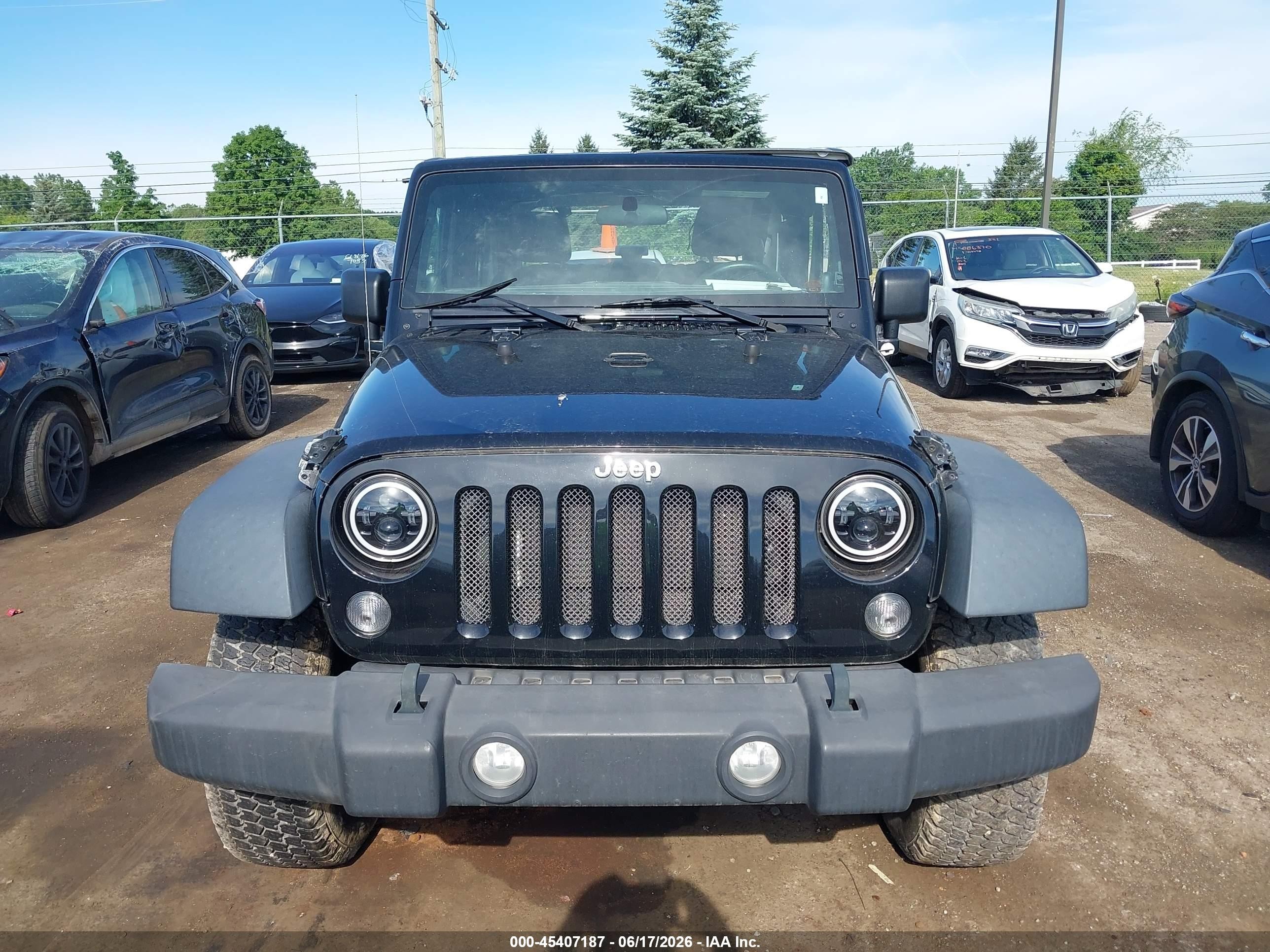 2014 Jeep Wrangler Sport Black vin: 1C4AJWAG8EL178583