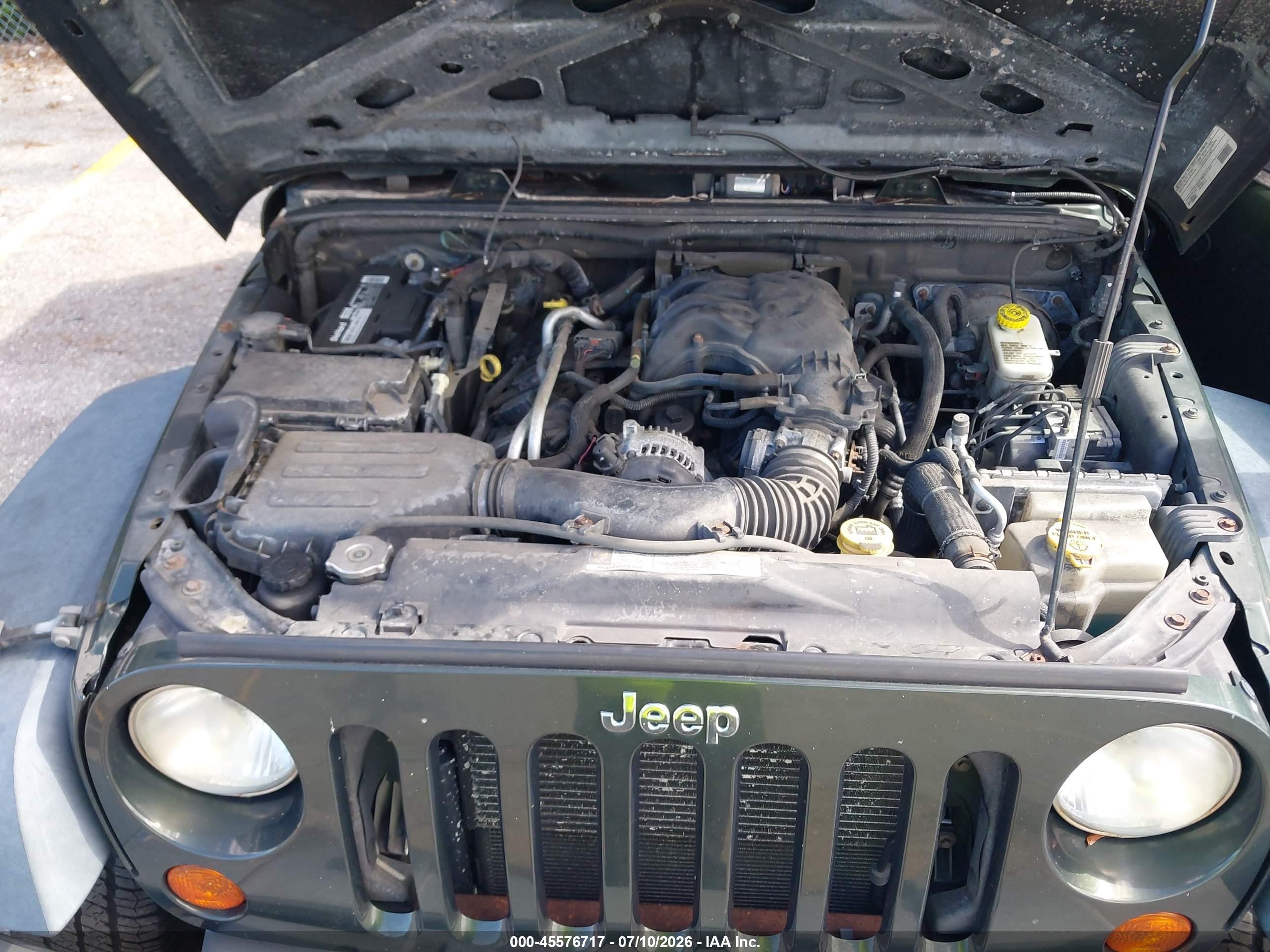 2012 Jeep Wrangler Sport Green vin: 1C4AJWAG9CL113187