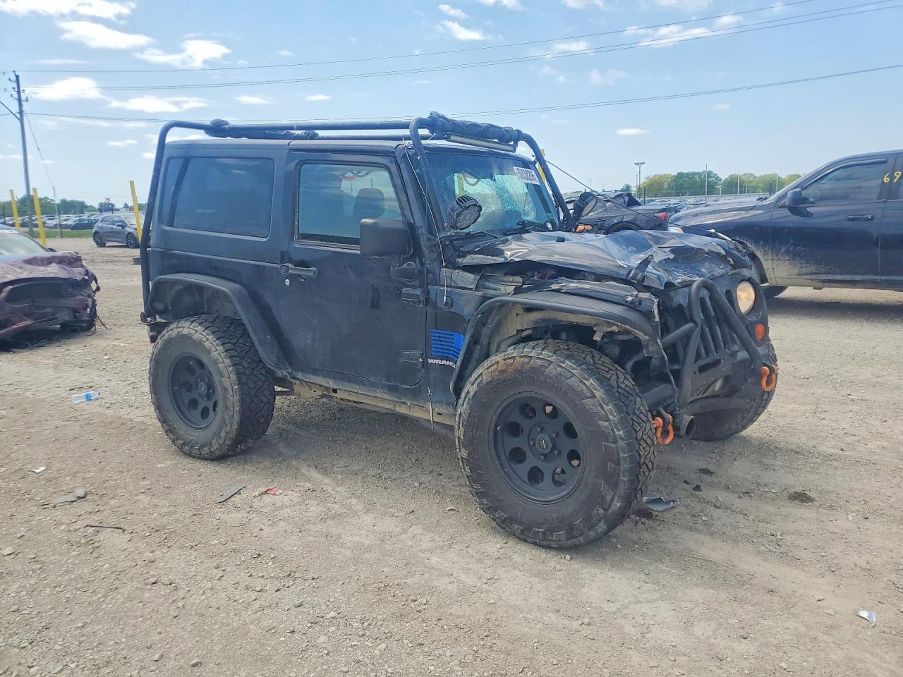 2012 Jeep Wrangler Sport Black vin: 1C4AJWAG9CL256351