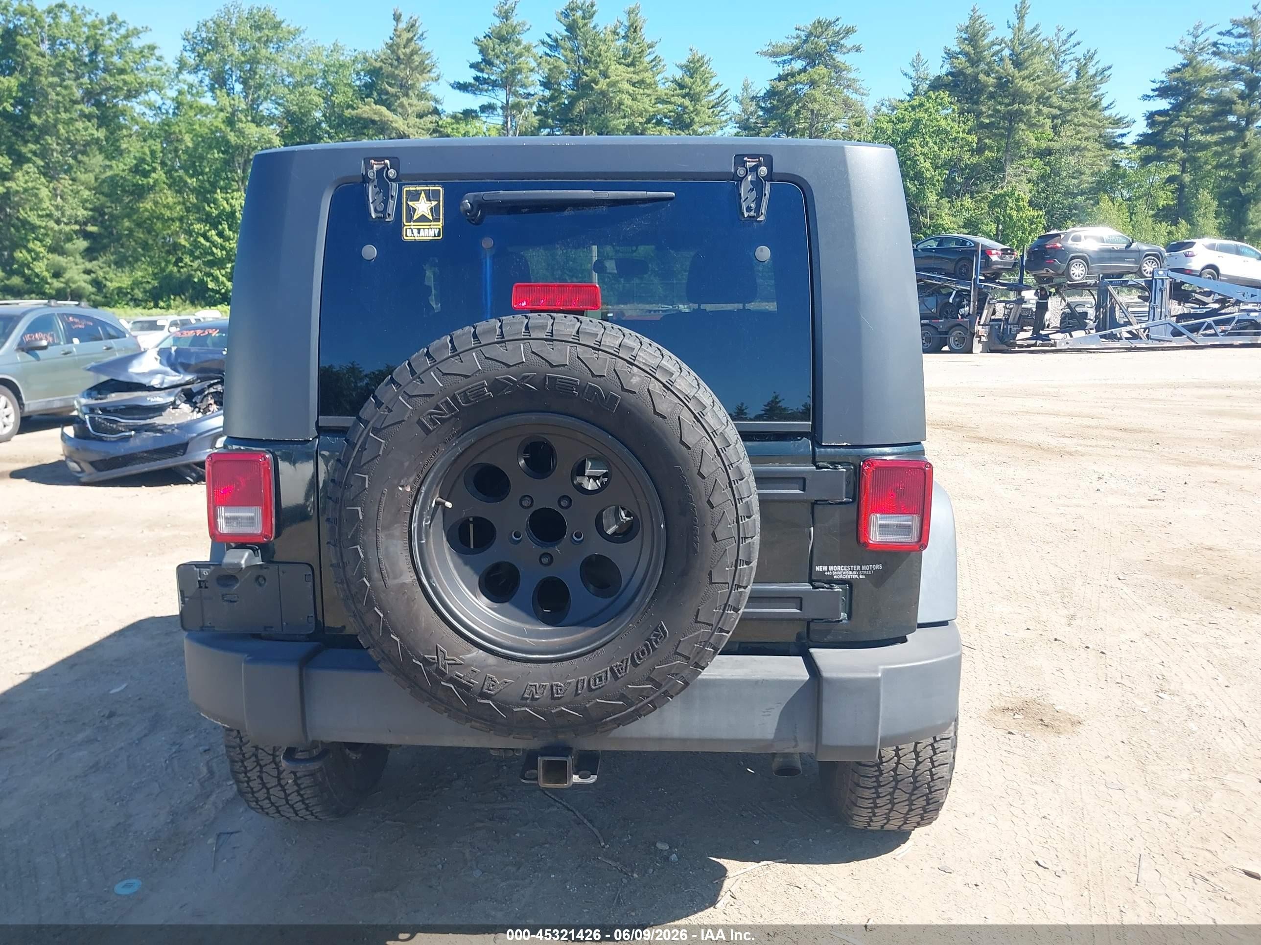2012 Jeep Wrangler Sport Black vin: 1C4AJWAG9CL258200
