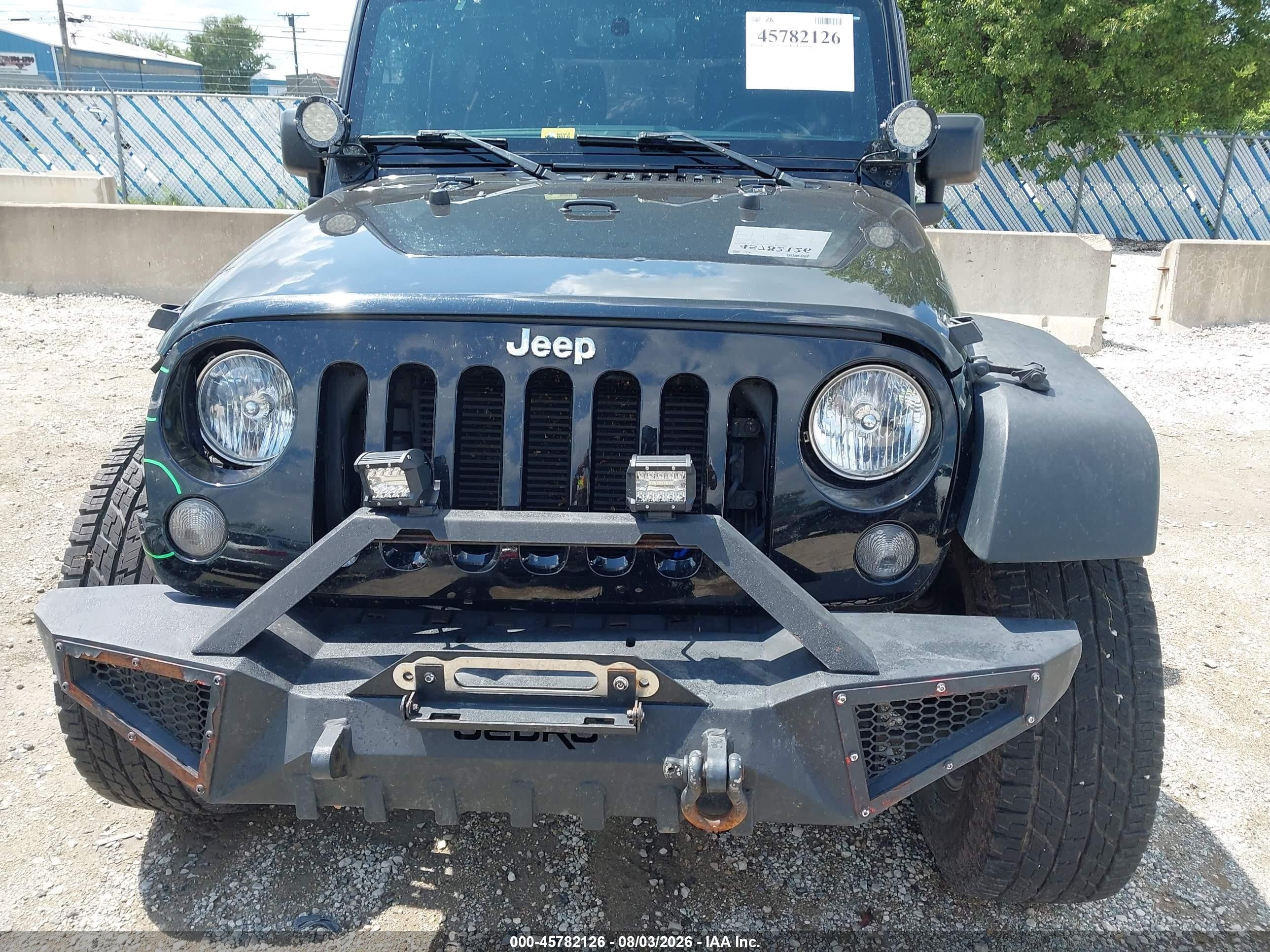 2015 Jeep Wrangler Sport Black vin: 1C4AJWAG9FL531950