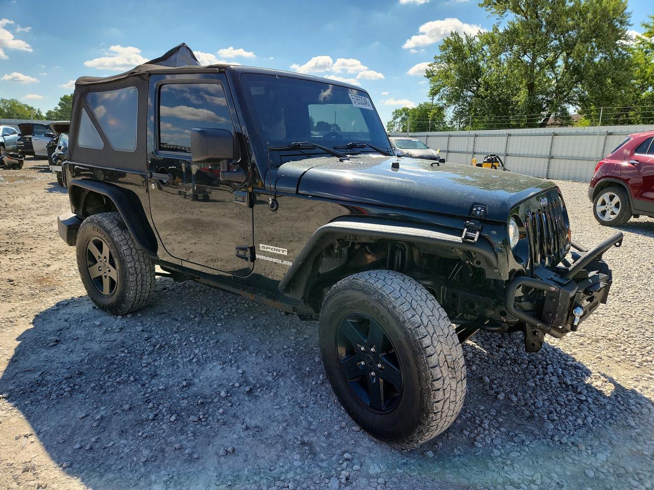2012 Jeep Wrangler Sport Green vin: 1C4AJWAGXCL162009