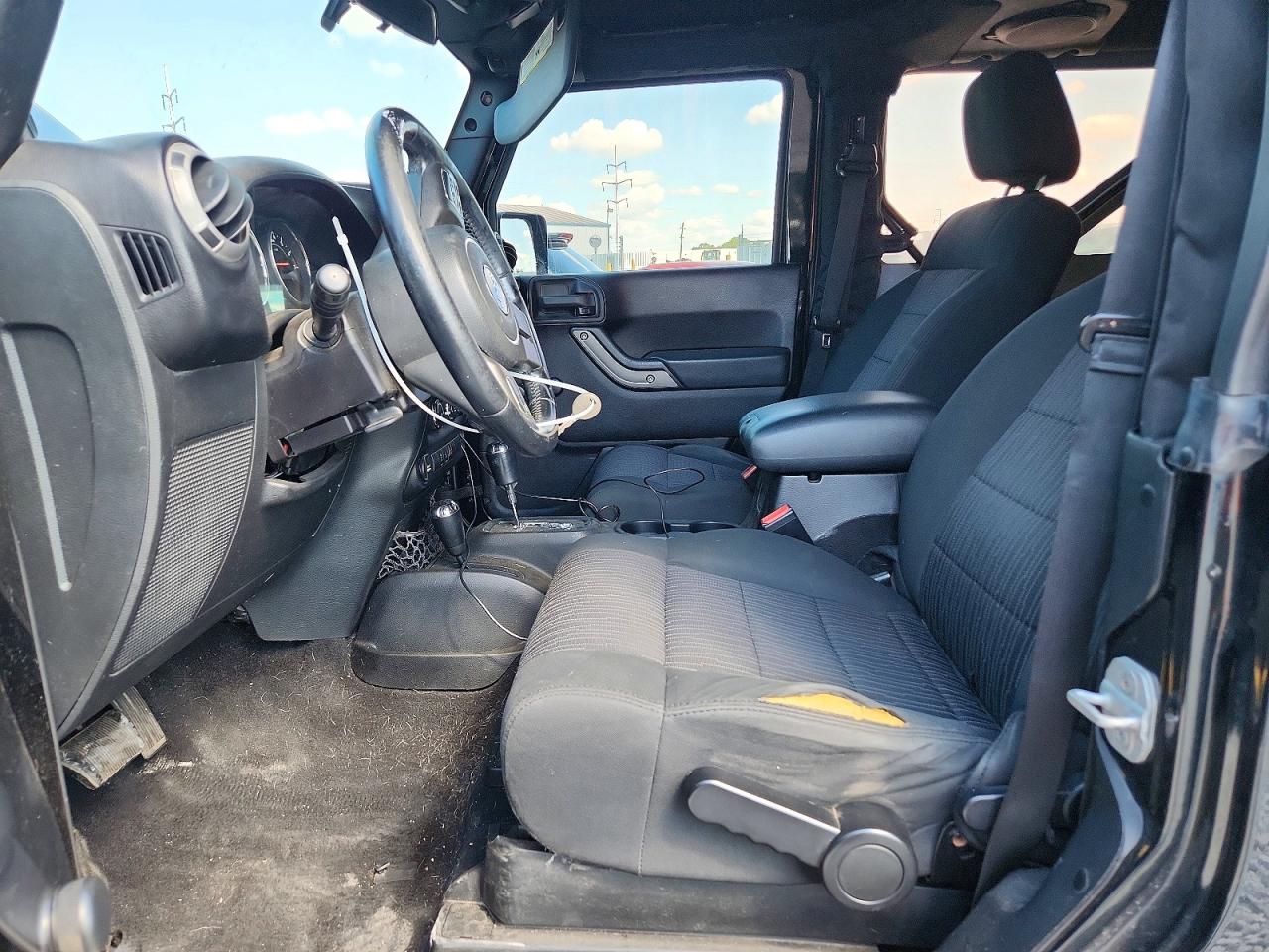 2012 Jeep Wrangler Sport Green vin: 1C4AJWAGXCL162009