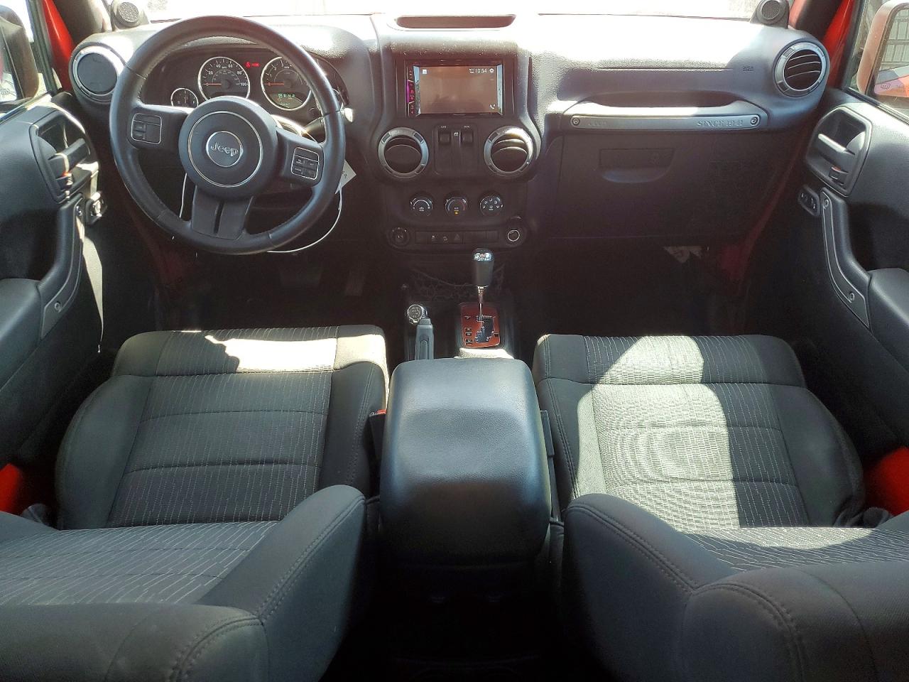 2012 Jeep Wrangler Sport Красный vin: 1C4AJWAGXCL182888