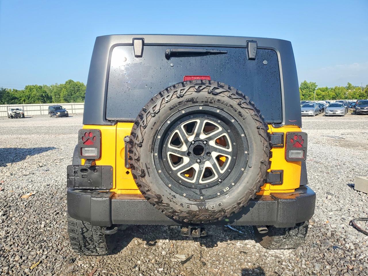 2012 Jeep Wrangler Sport Yellow vin: 1C4AJWAGXCL203111