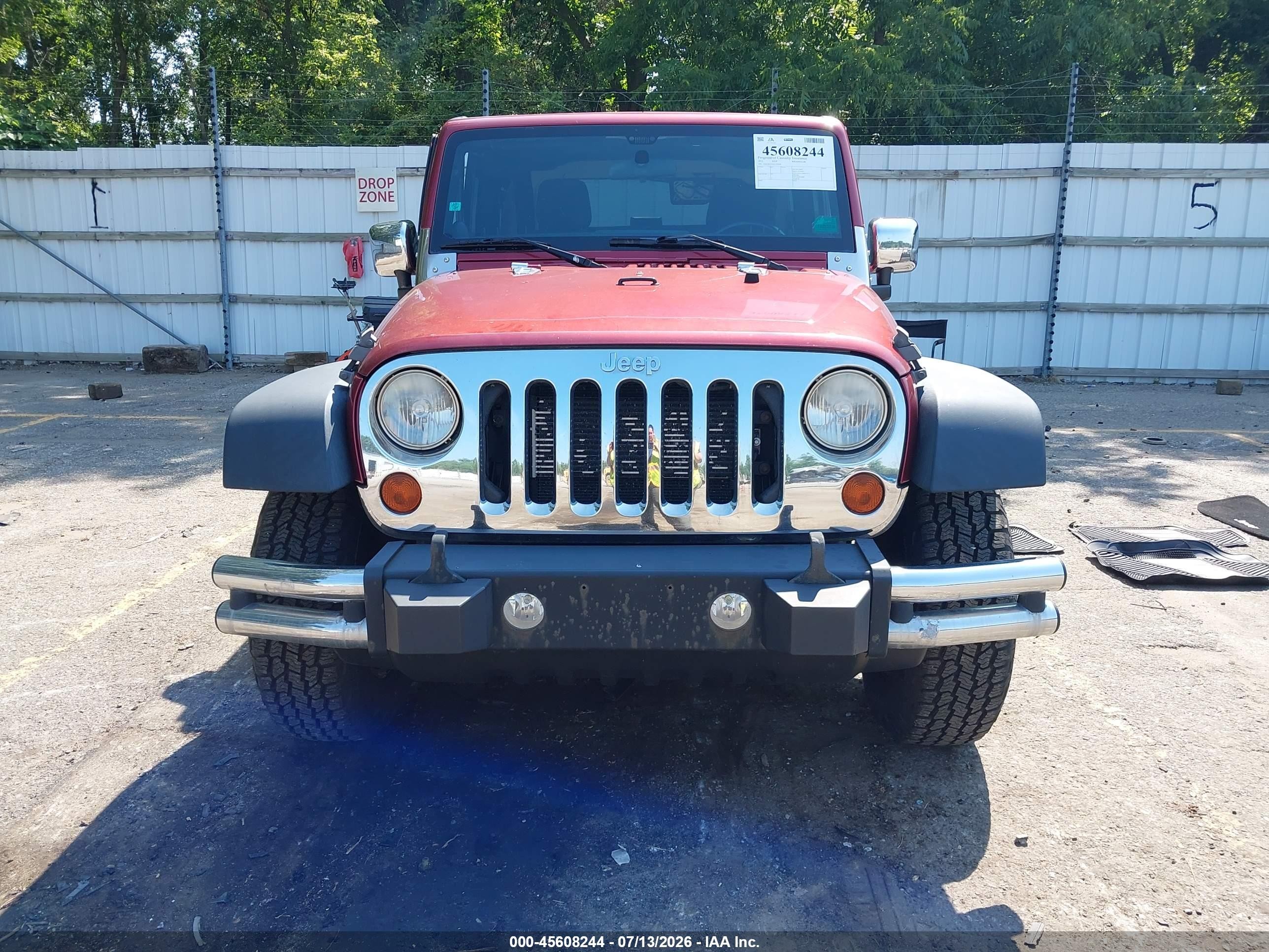 2012 Jeep Wrangler Sport Burgundy vin: 1C4AJWAGXCL253698